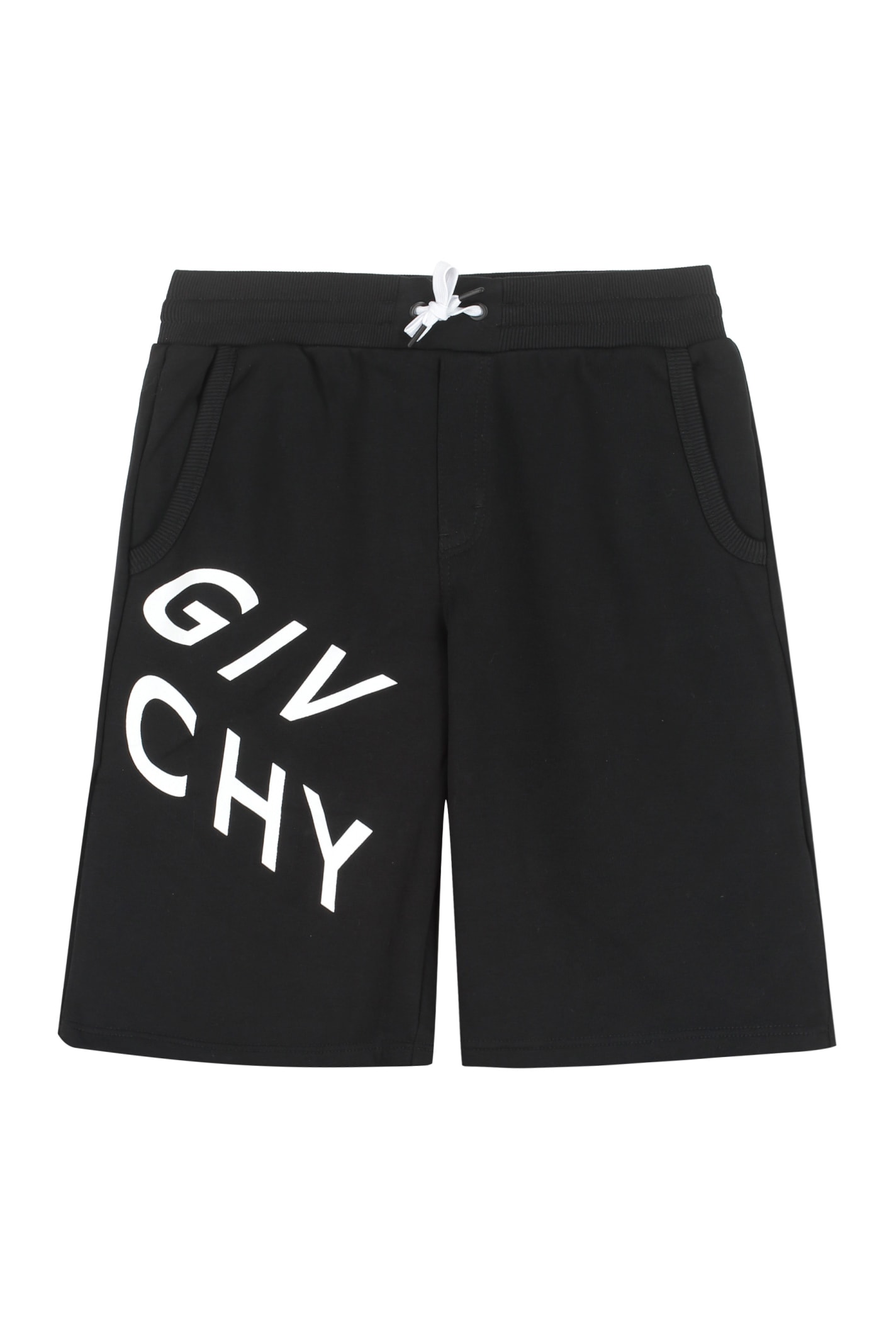 Givenchy Logo Print Track Shorts