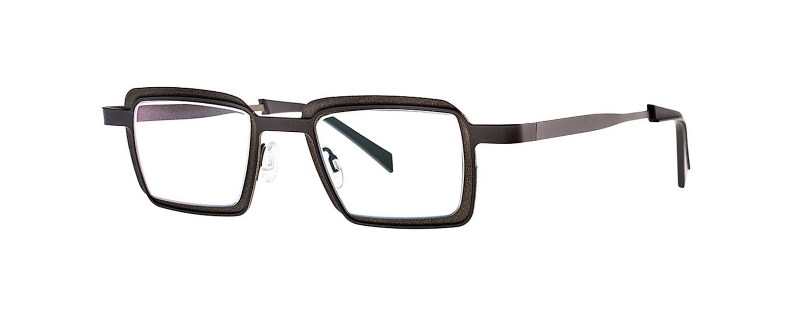 Shop Theo Eyewear Eye Witness Yc 258 Glasses In Black