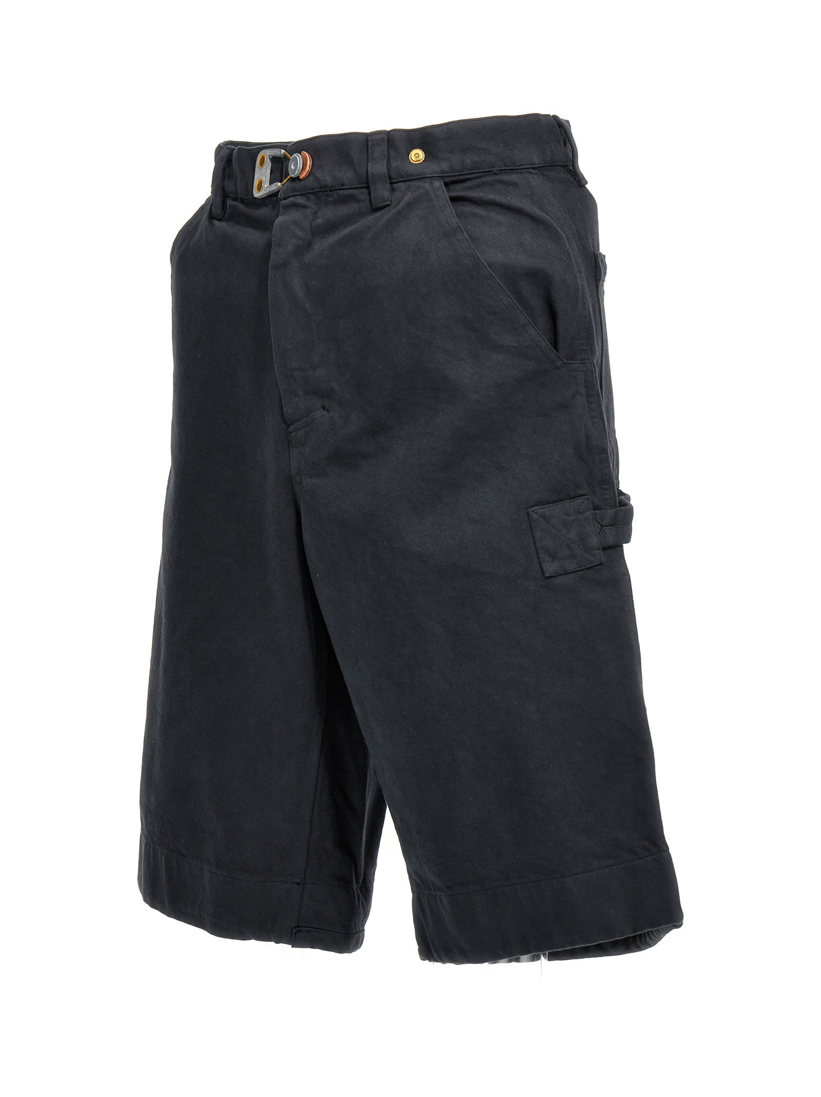 Shop Objects Iv Life Carpenter Bermuda Shorts In Blue