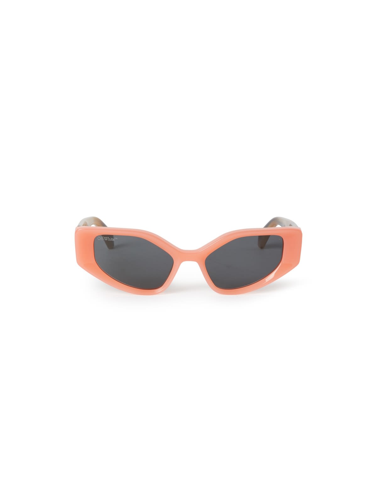 Shop Off-white Memphis Sunglasses Sunglasses In Orange