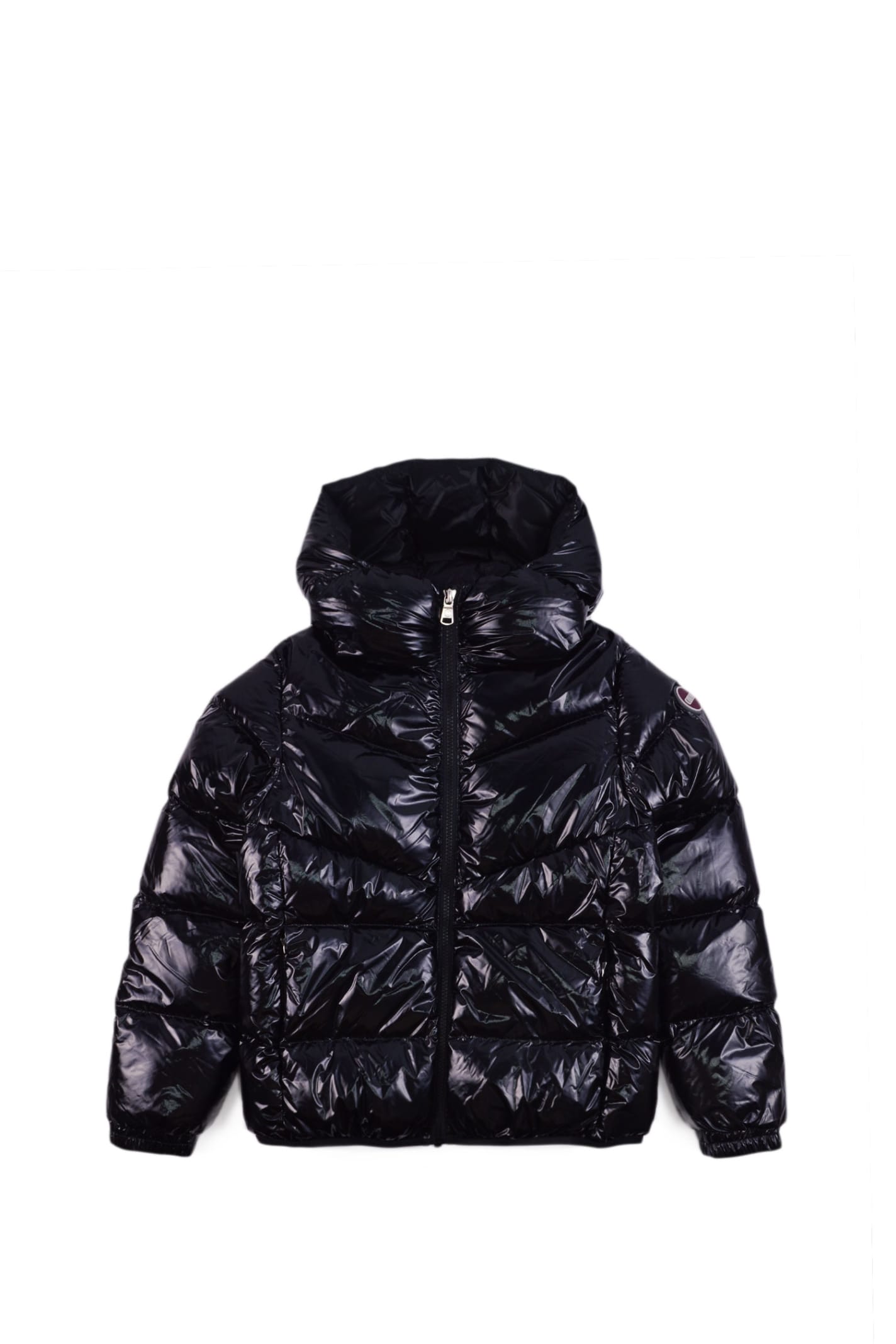 Colmar Kids' Down Jacket In Super Shiny Fabric In Back
