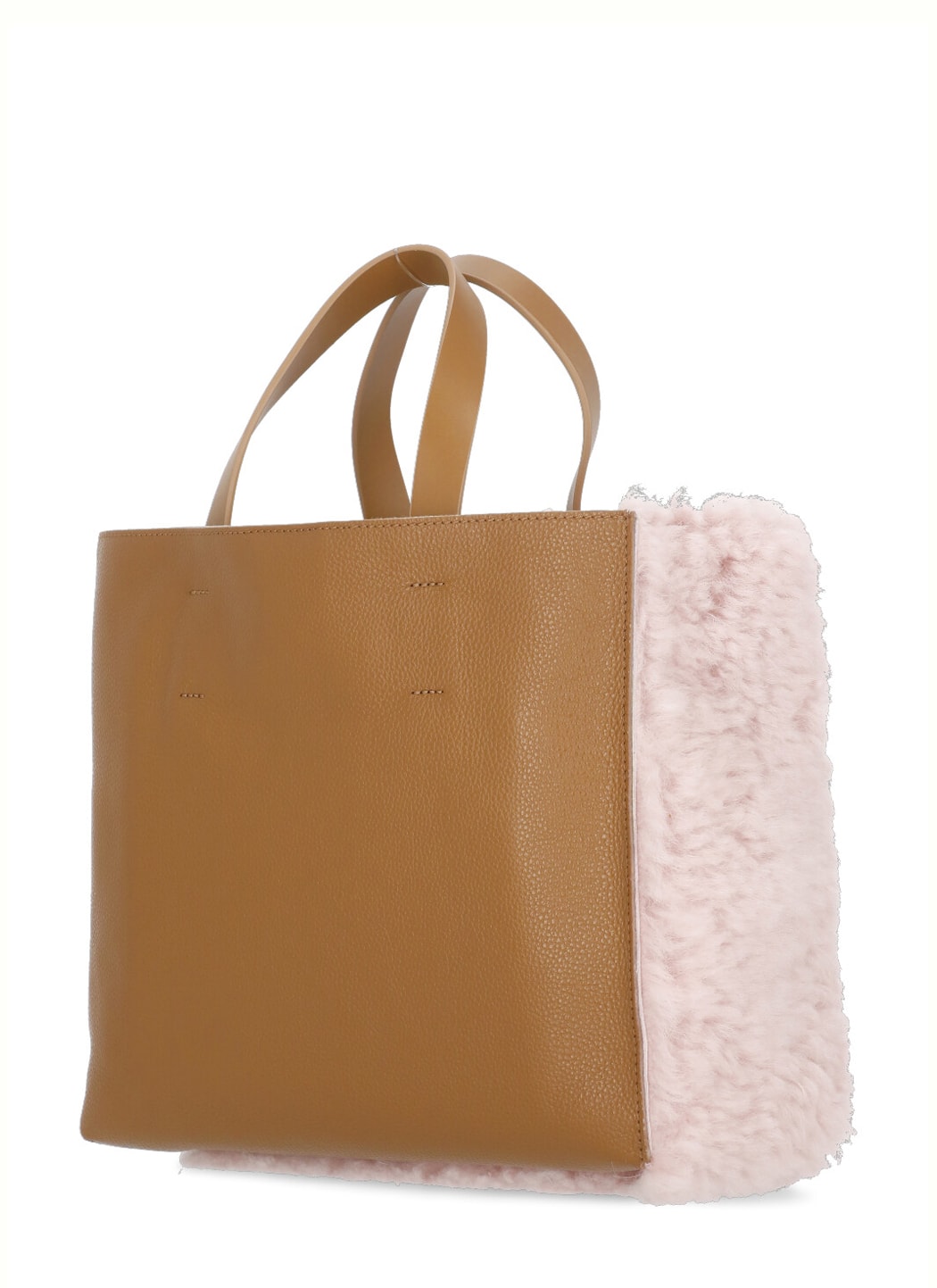 Marni Luxurious Handbag Featuring Removable Strap In Pink