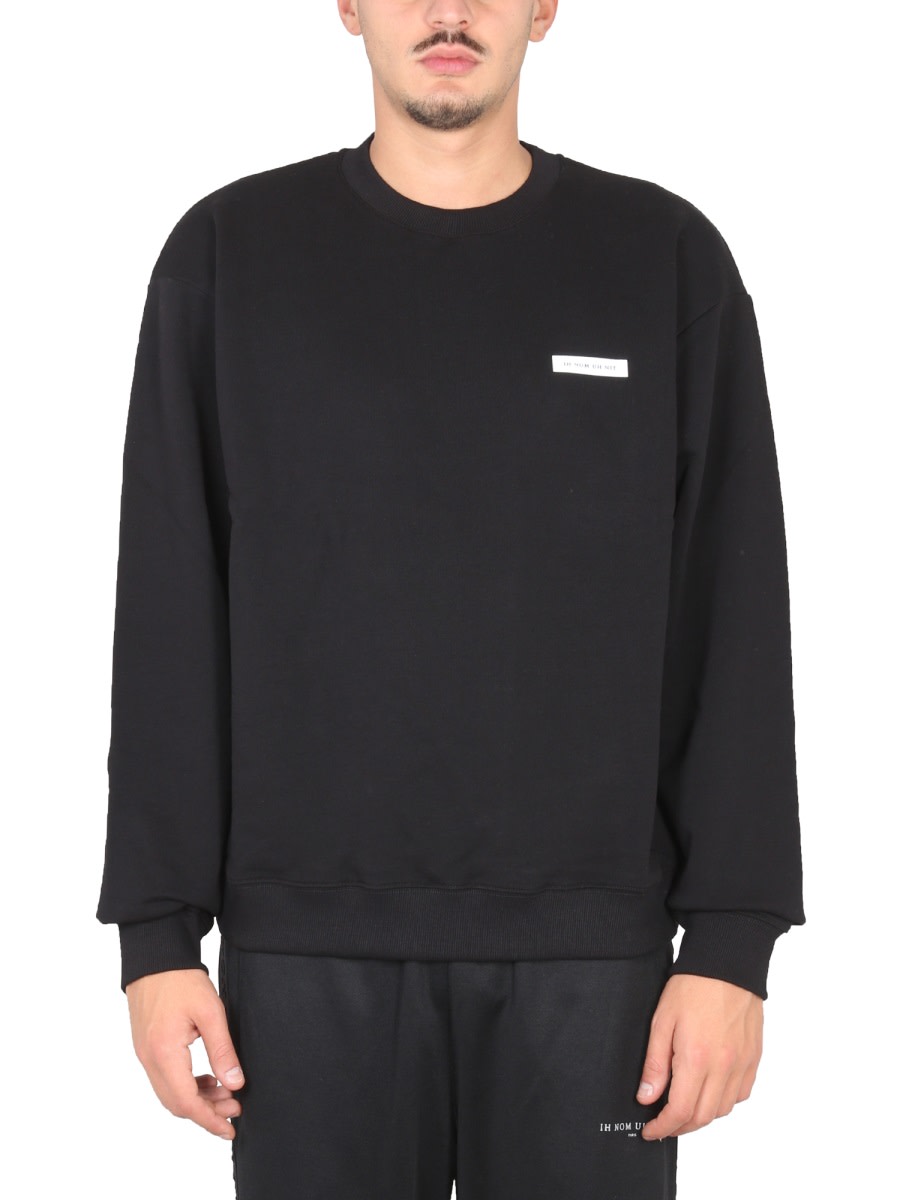 Shop Ih Nom Uh Nit Crewneck Sweatshirt In Black