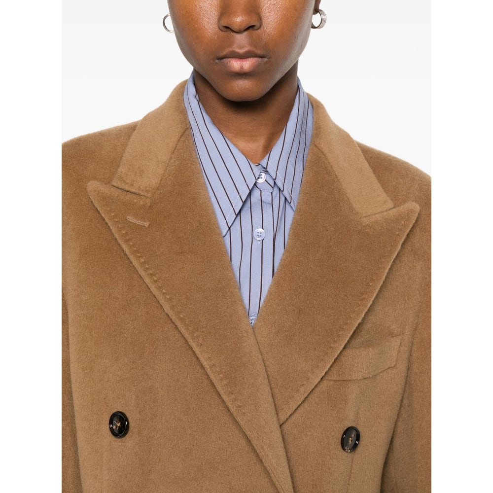 Tagliatore Double-breasted Coat In Multi