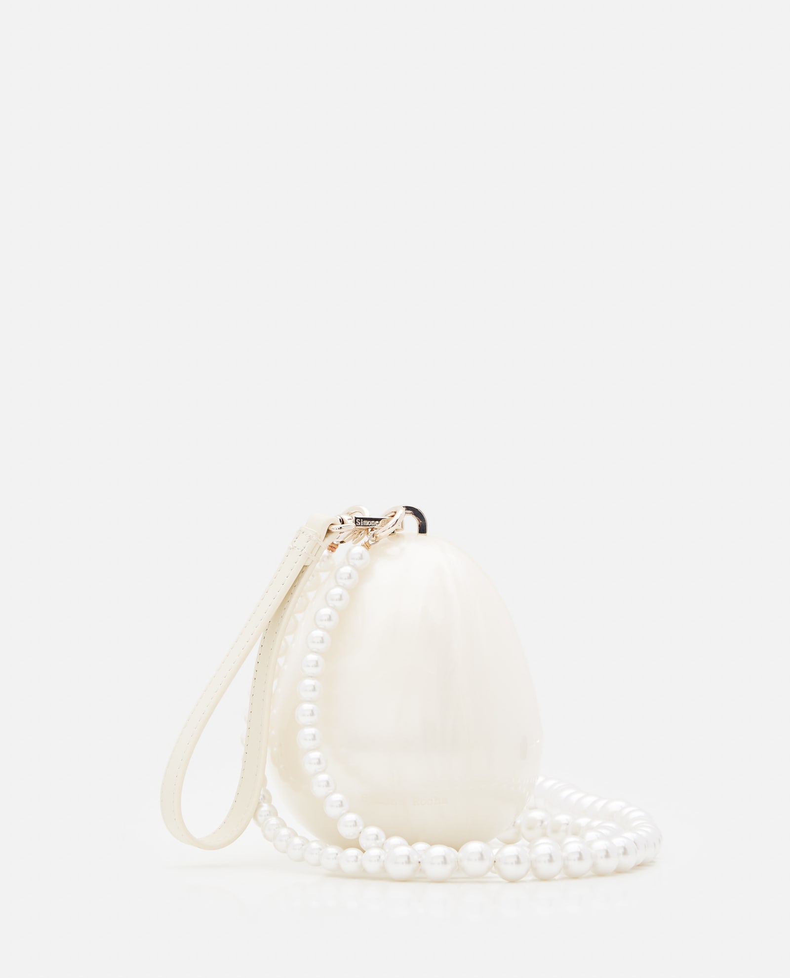 Pearl Micro Egg Crossbody Bag