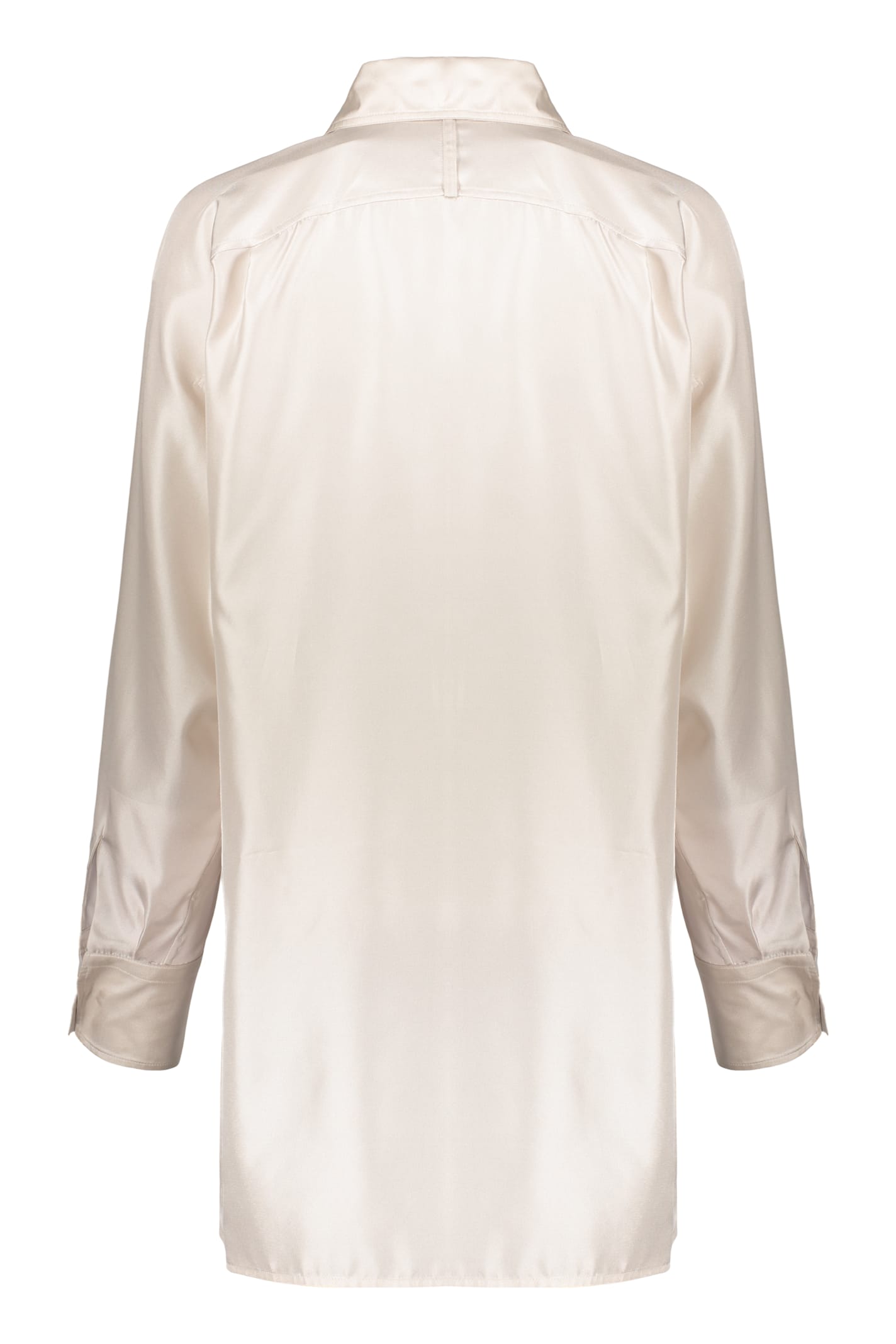 Ferragamo Long Sleeve Shirt In White