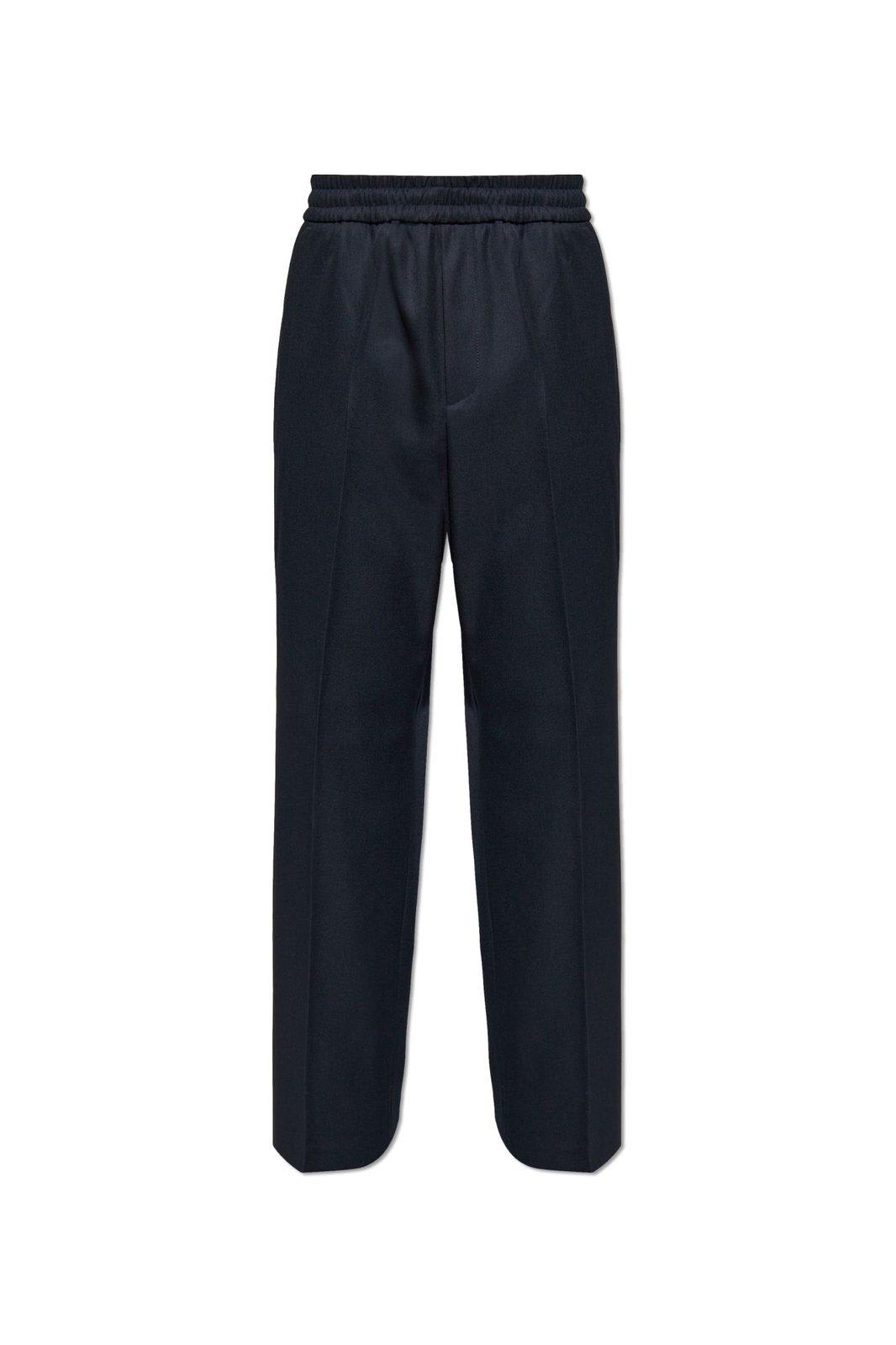 Shop Golden Goose Straight-leg Tailored Pants In Blue