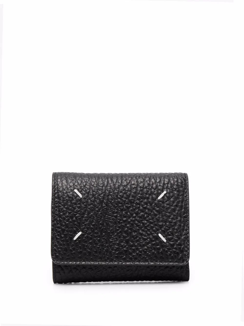 Shop Maison Margiela Wallet On Chain Small In Black