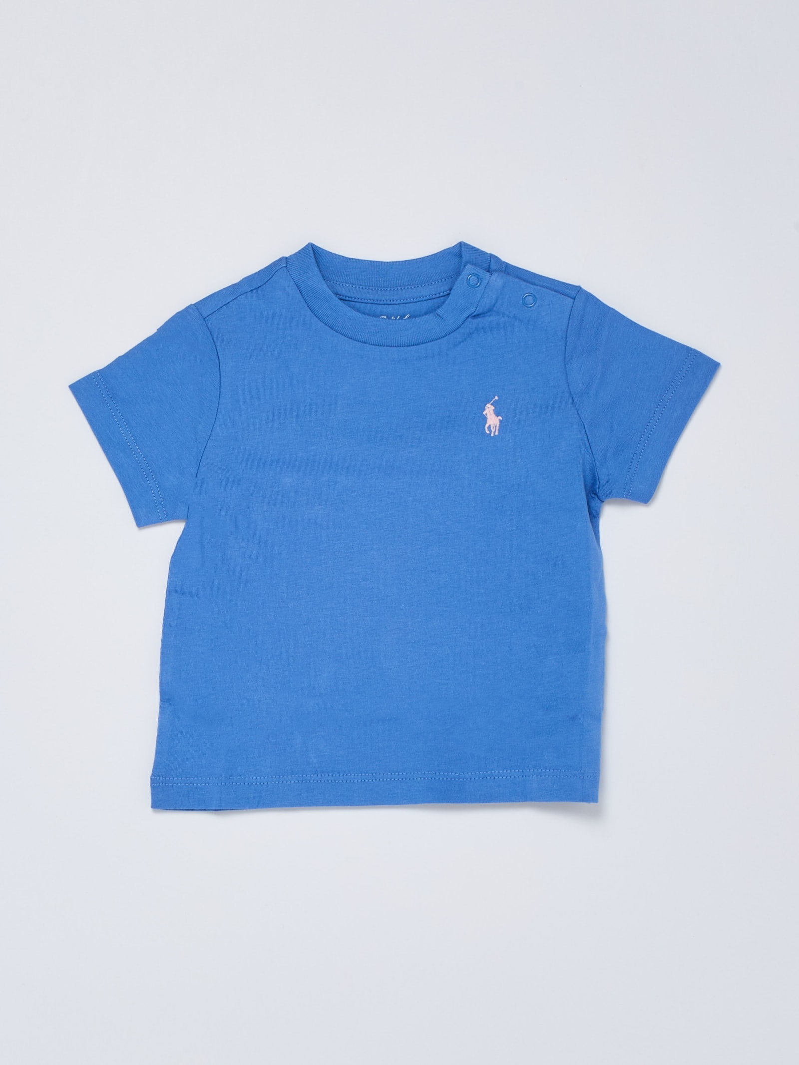 Polo Ralph Lauren Babies' T-shirt T-shirt In Blu