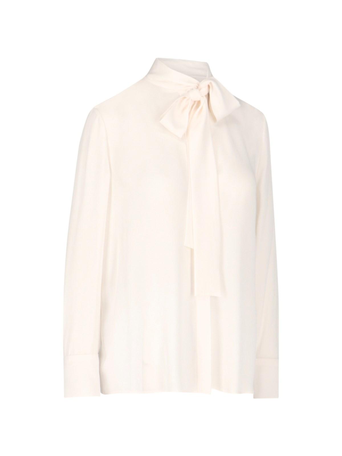 VALENTINO PUSSY BOW DETAIL BLOUSE