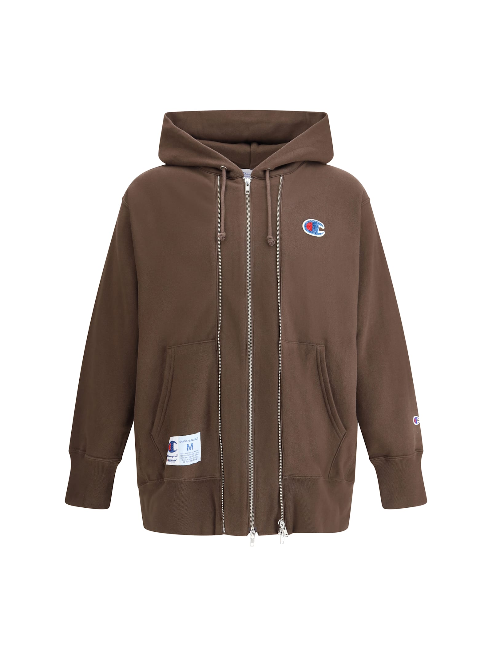 Hoodie With Double Zipper