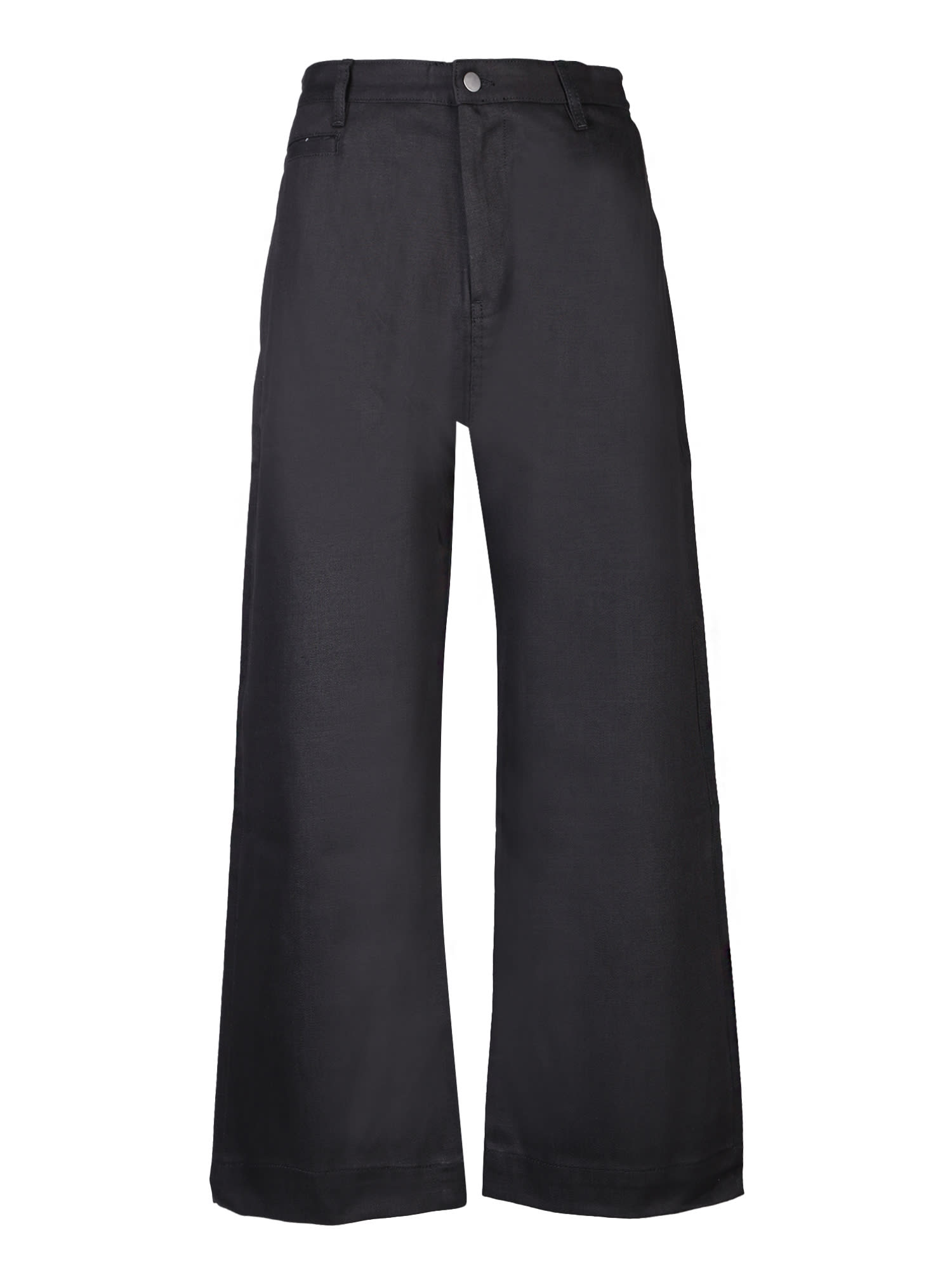 Studio Nicholson Pyad Black Trousers In Black