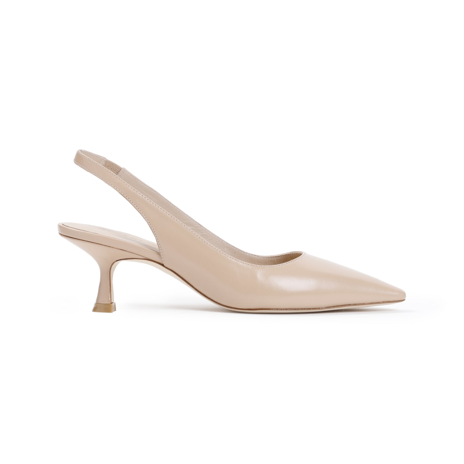 Shop Stuart Weitzman Naomi 50 Slingback In Ajm Adobe