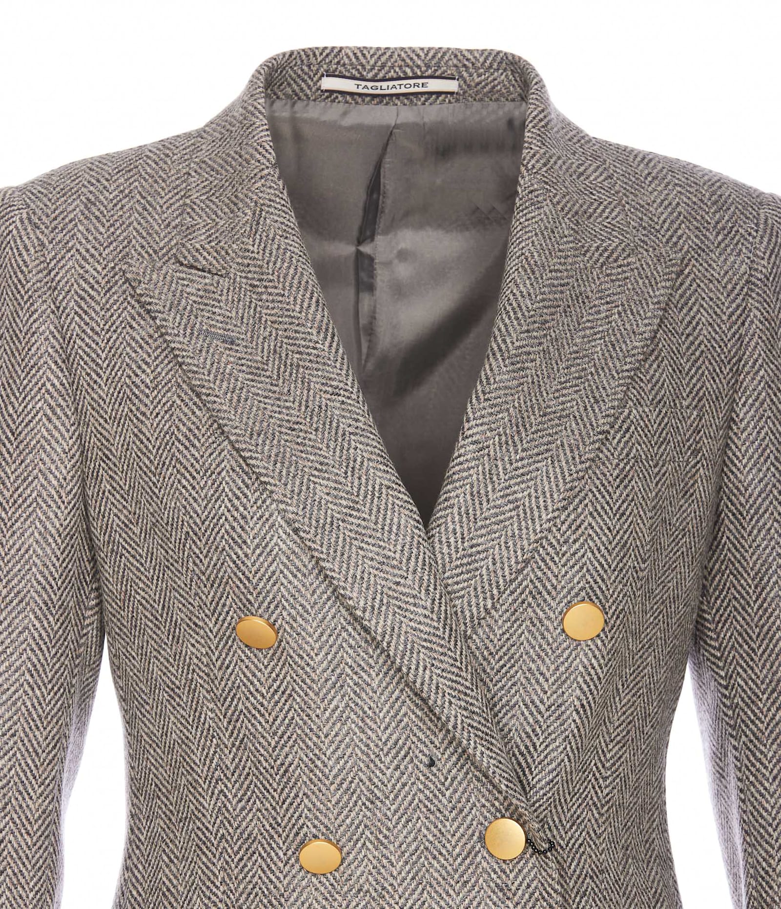 Shop Tagliatore J-parigi Jacket In Grigio