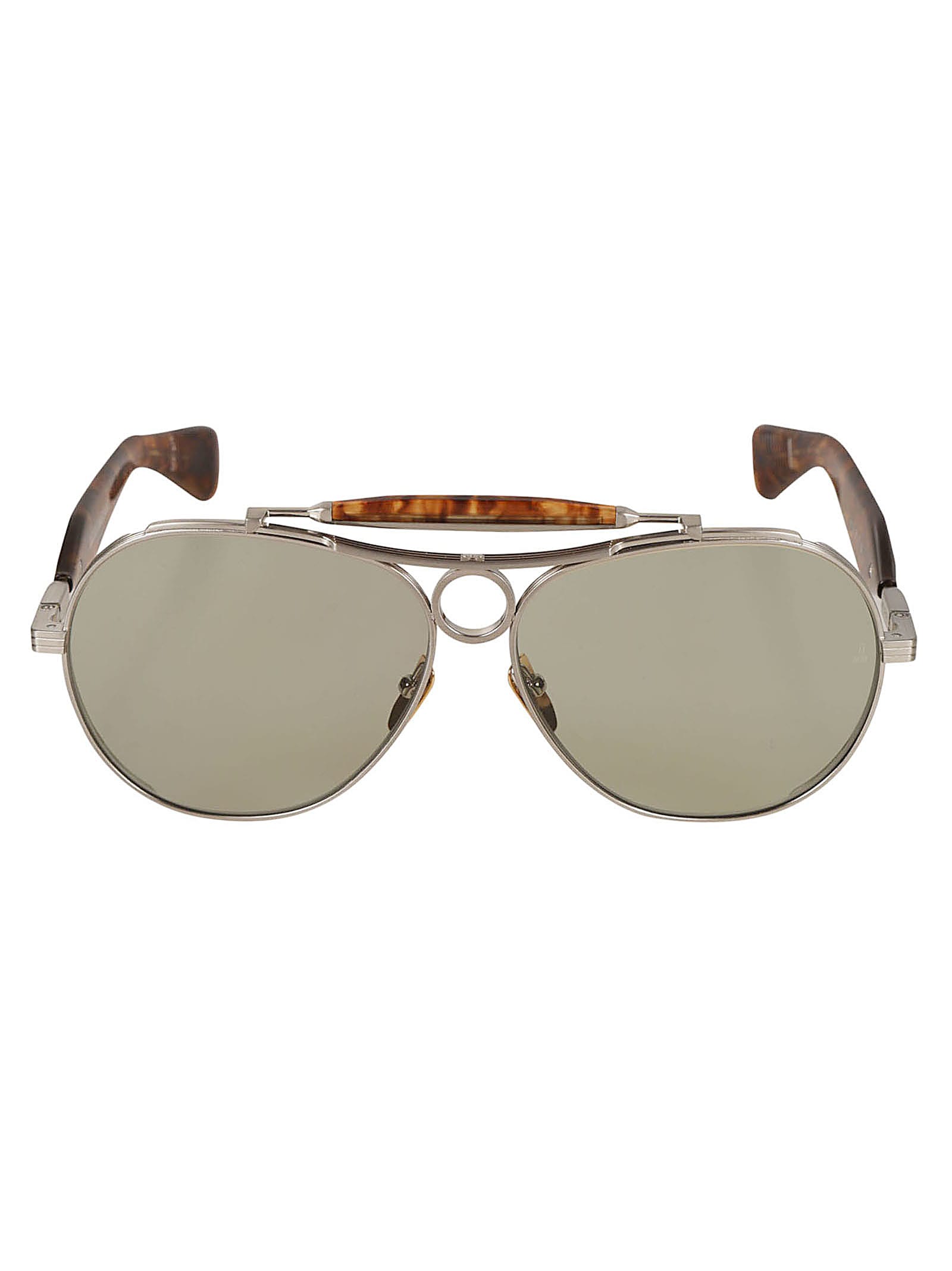 Shop Jacques Marie Mage Aspen Sunglasses Sunglasses In Silver