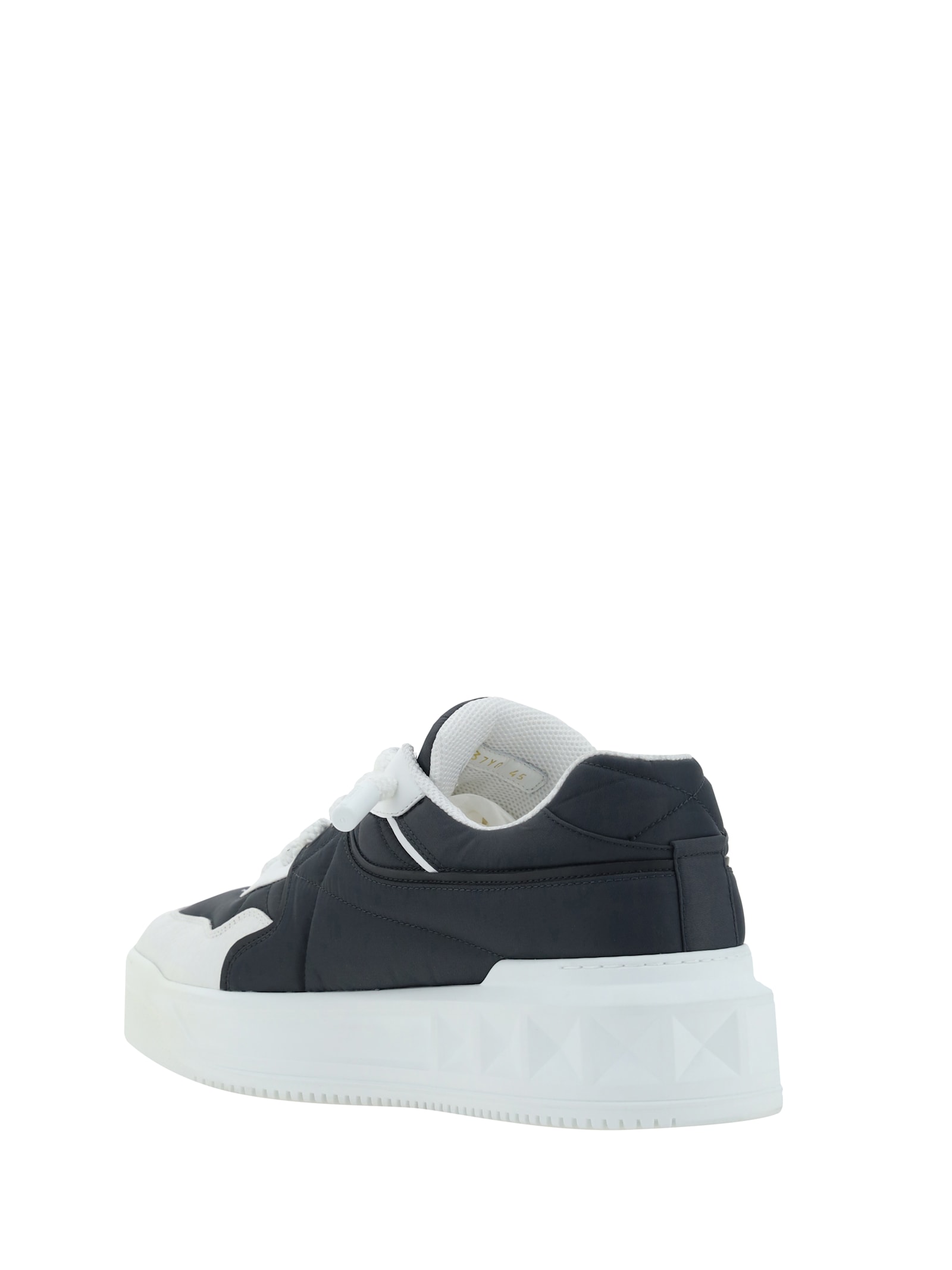 Shop Valentino Sneaker In Bianco/dark Grey/bianco/bianco/bianco