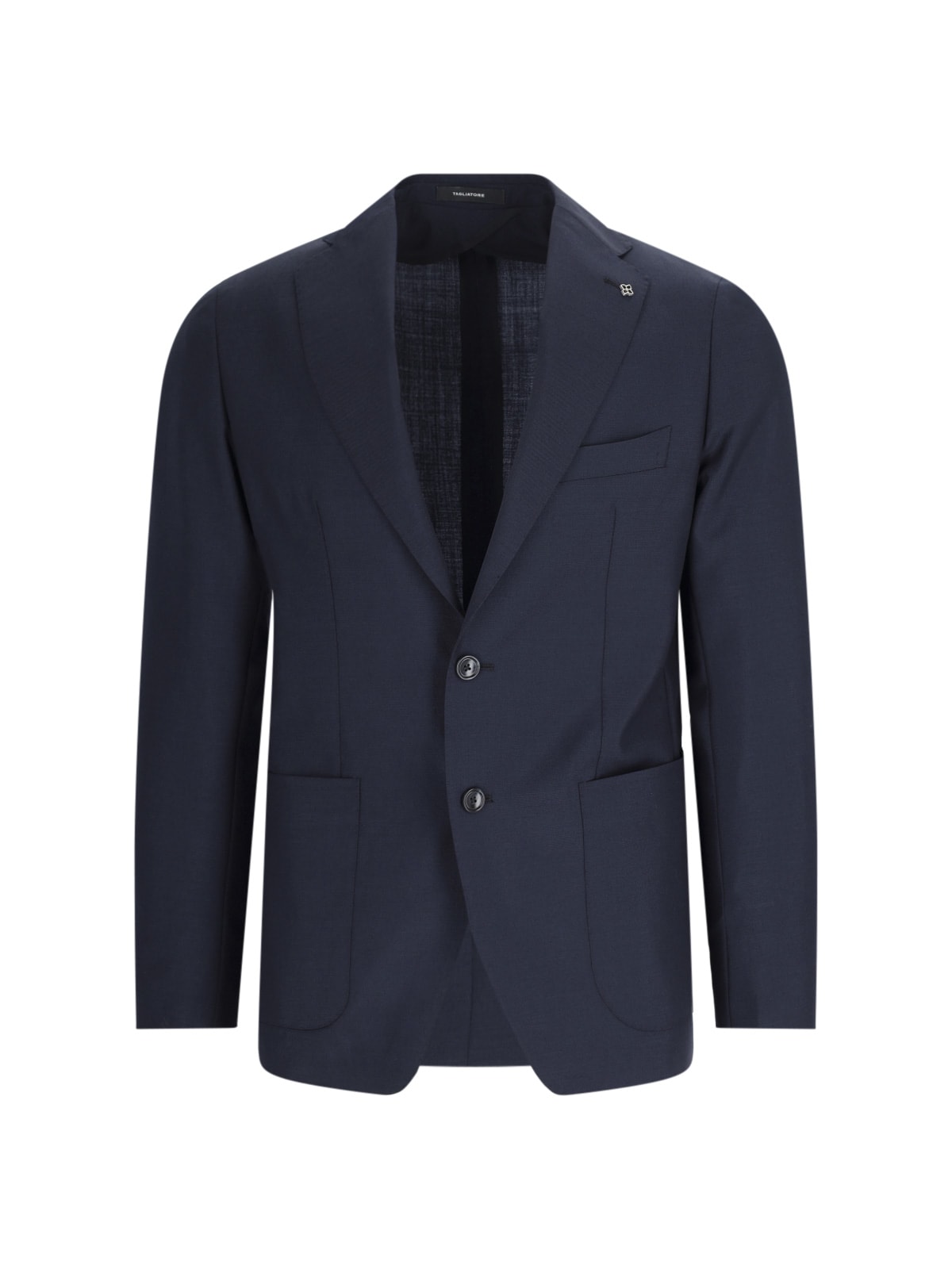 Shop Tagliatore Single-breasted Suit In Blue