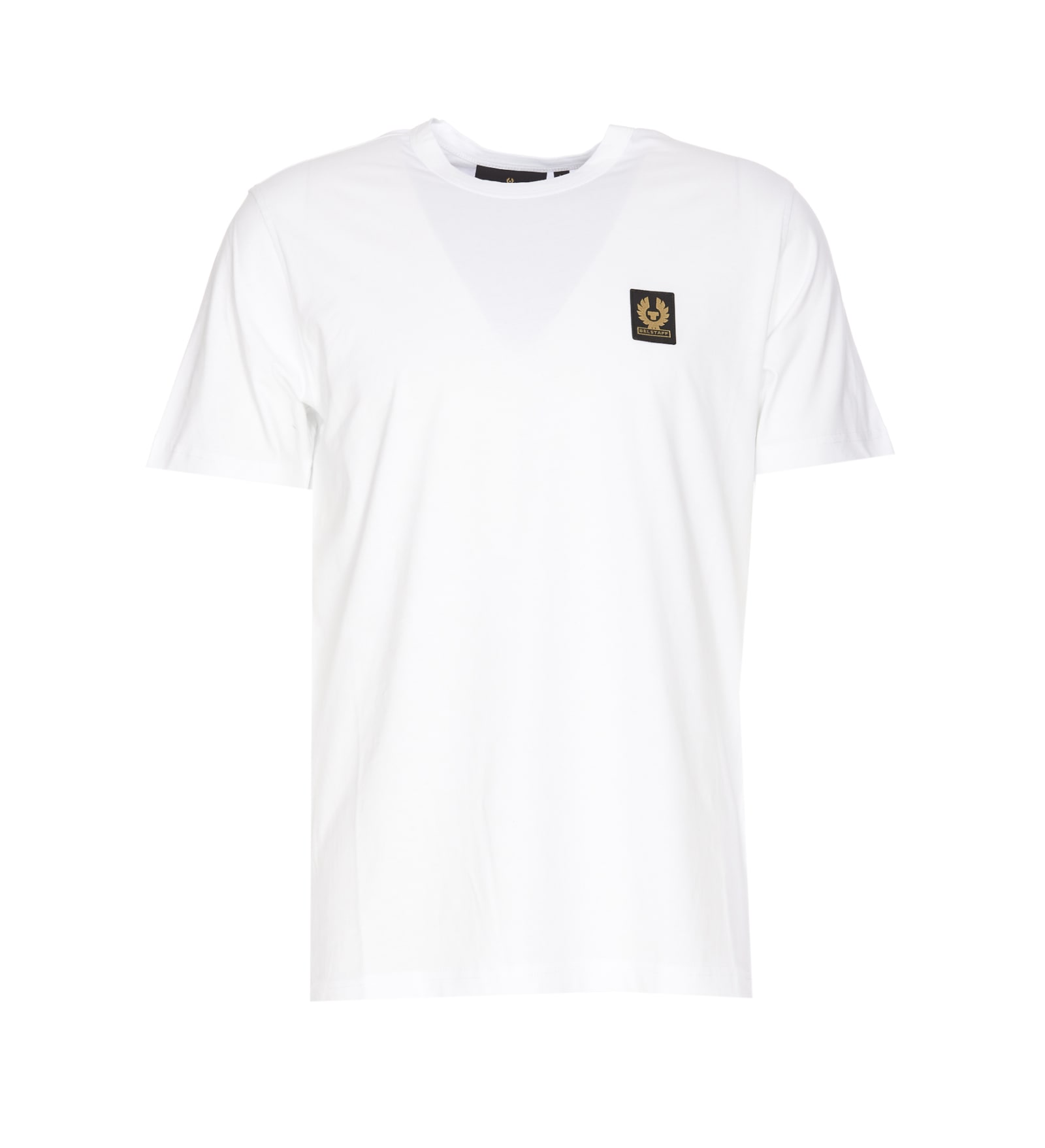 Shop Belstaff Logo T-shirt In White