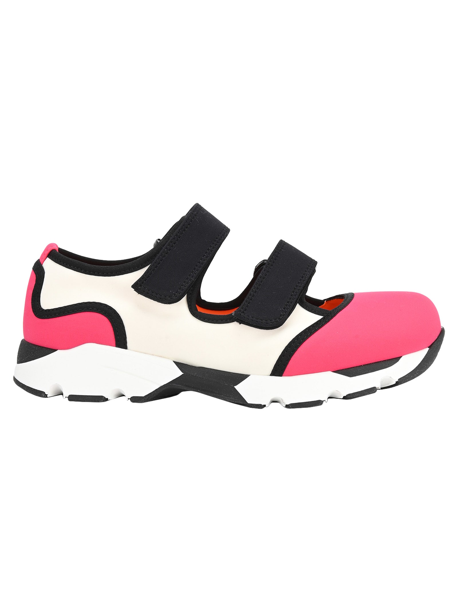 Marni Technical Fabric Sneakers With Strap Closures