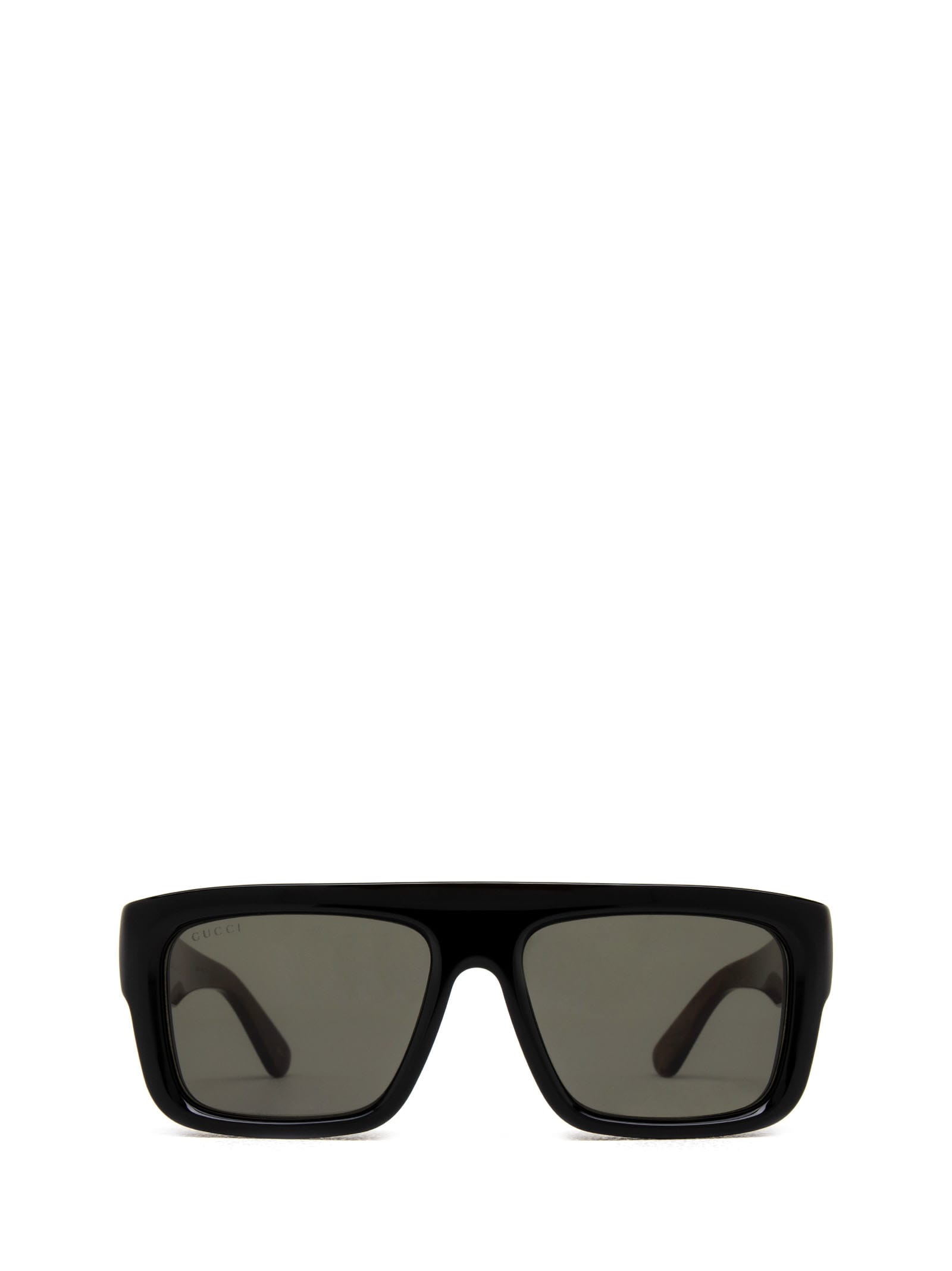 Shop Gucci Gg1461s Black Sunglasses
