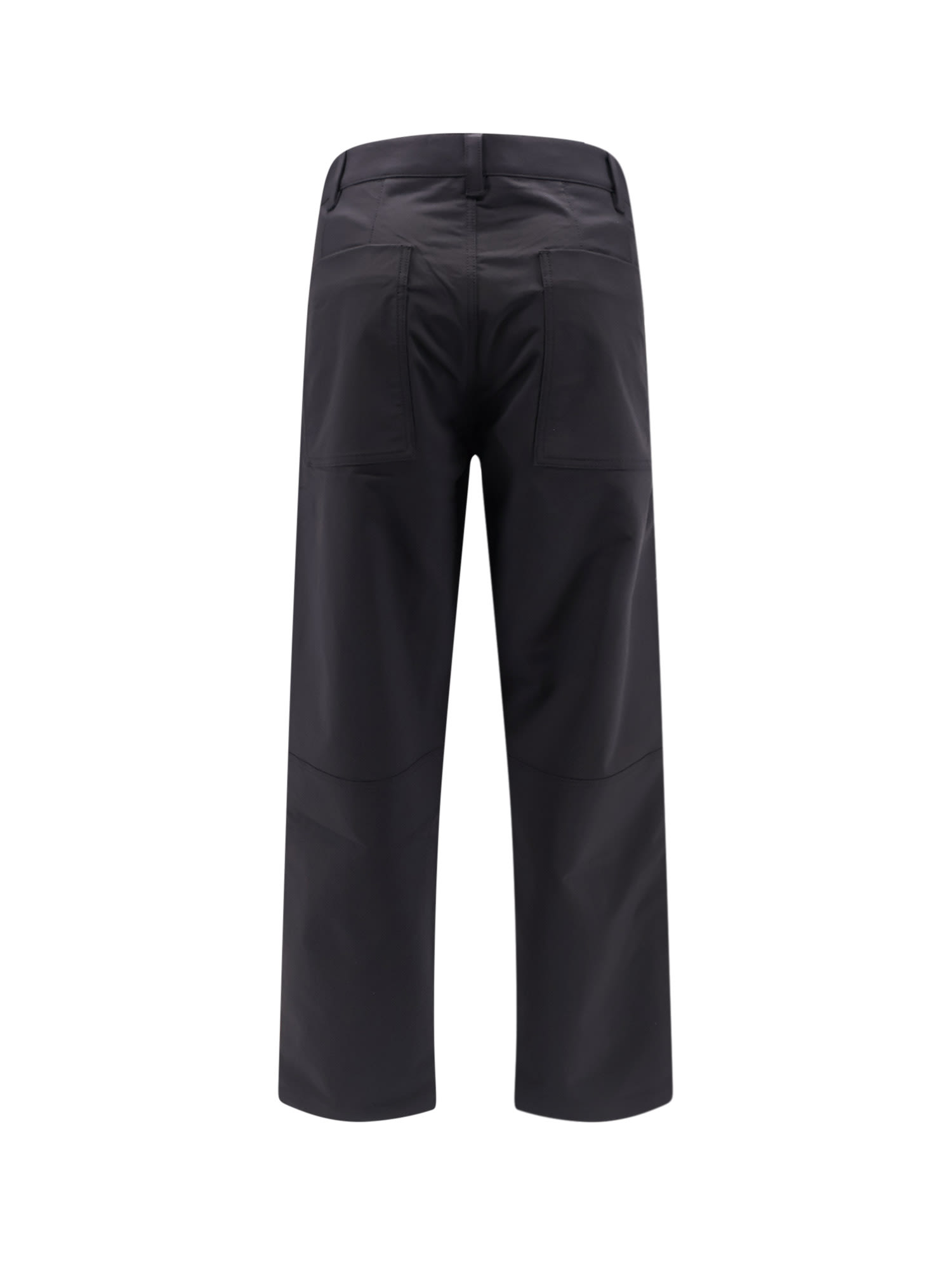 Herno Laminar Laminar Technical Fabric Trousers In Black