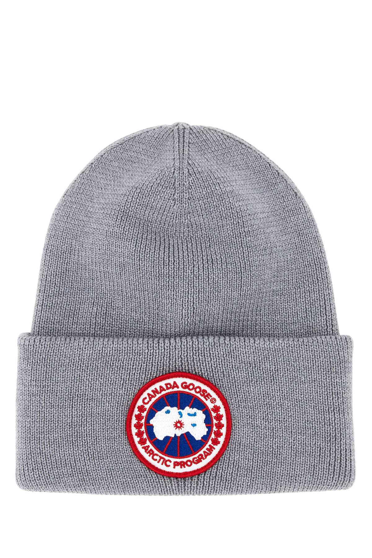 Grey Wool Arctic Beanie Hat