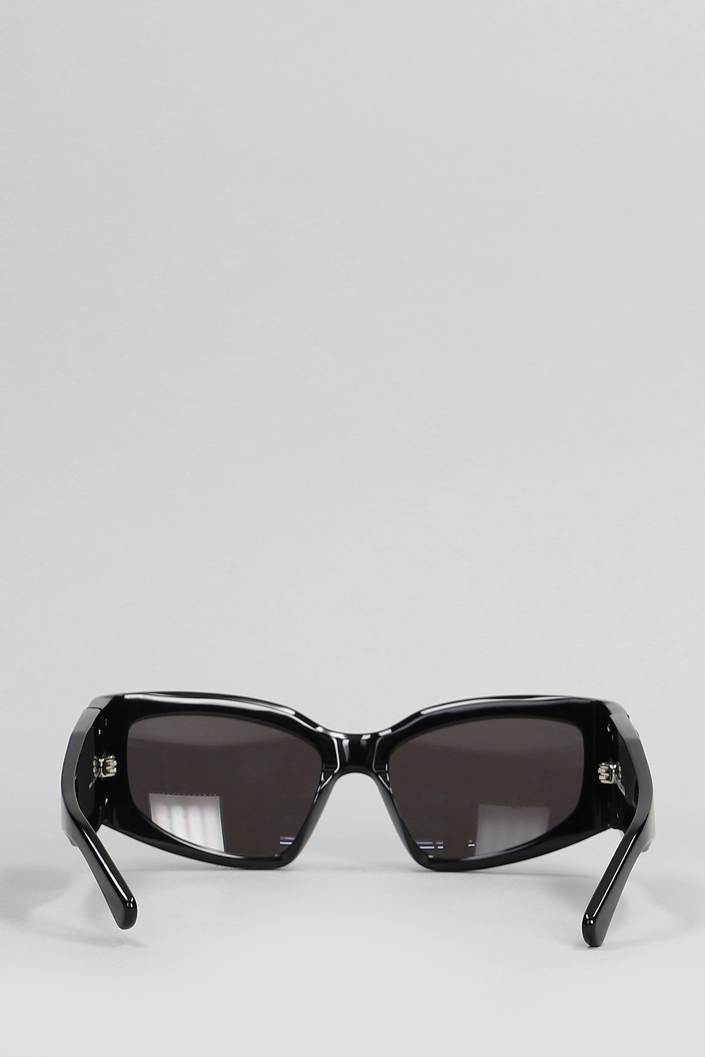 Shop Balenciaga Sunglasses In Black Acetate