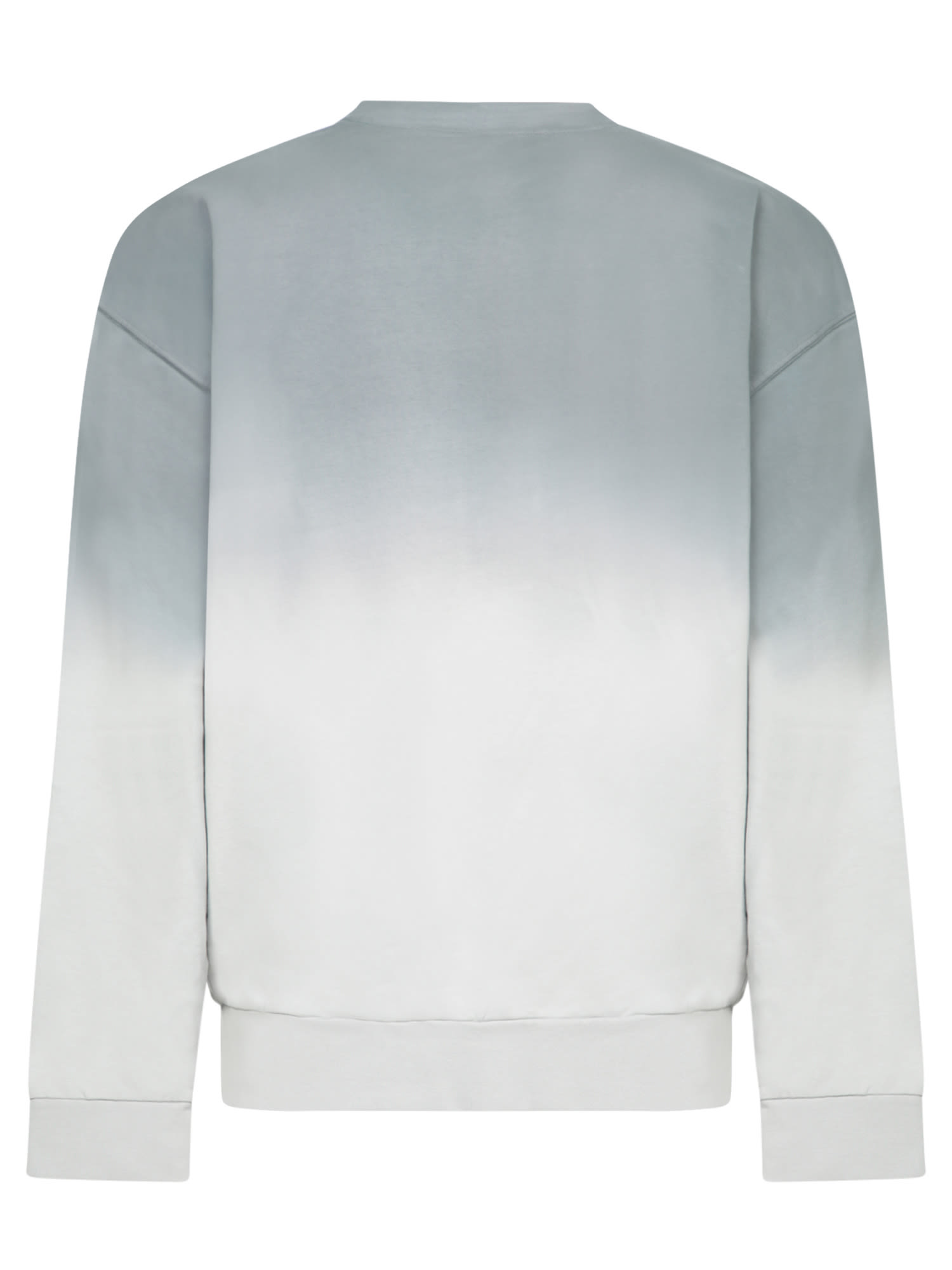 Shop Jw Anderson Light Grey Embossed Logo Sweatshirt