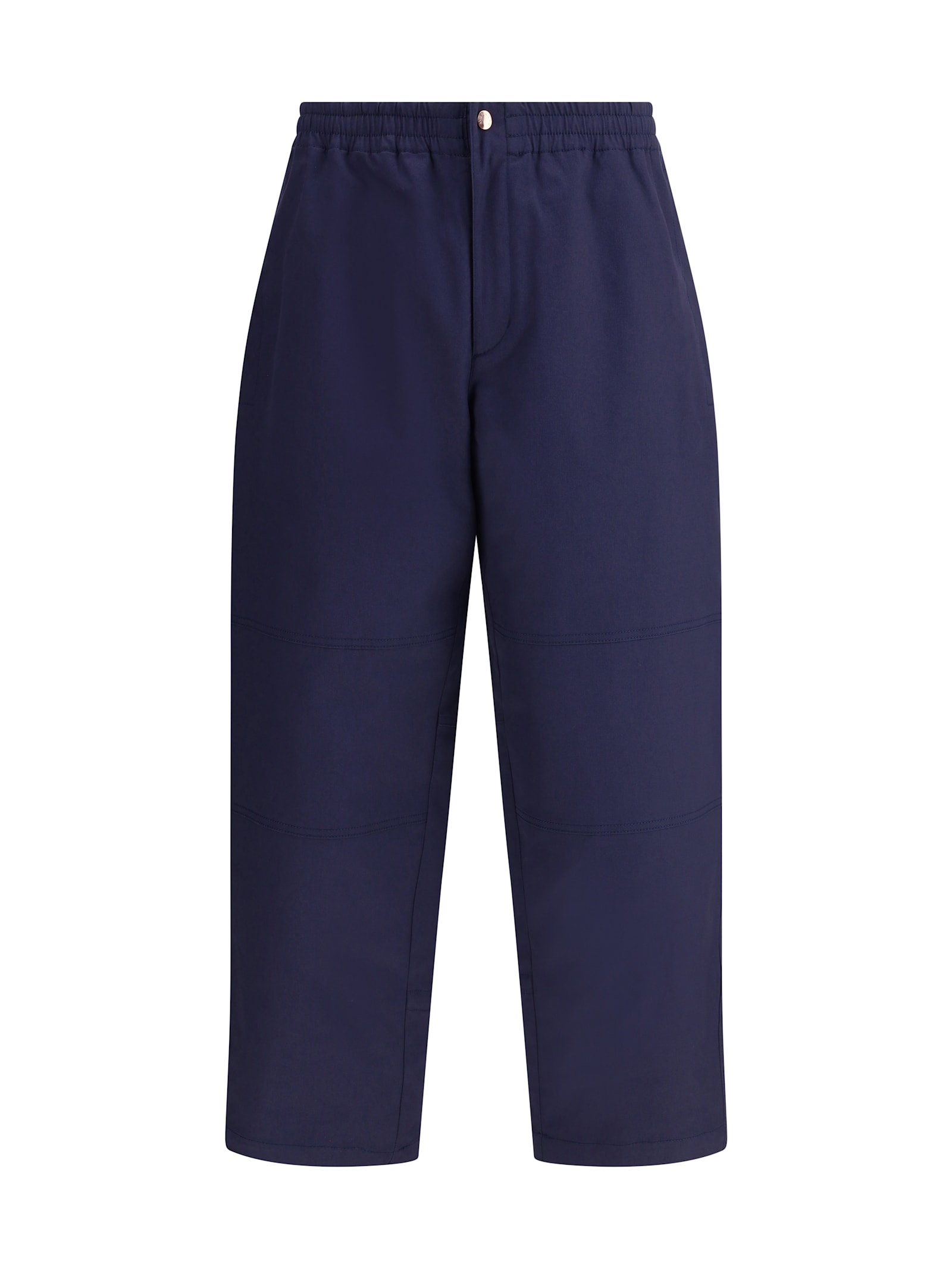 Moncler Genius Moncler X Gilga Farm By Donald Glover Cotton Gabardine Pants In Blue