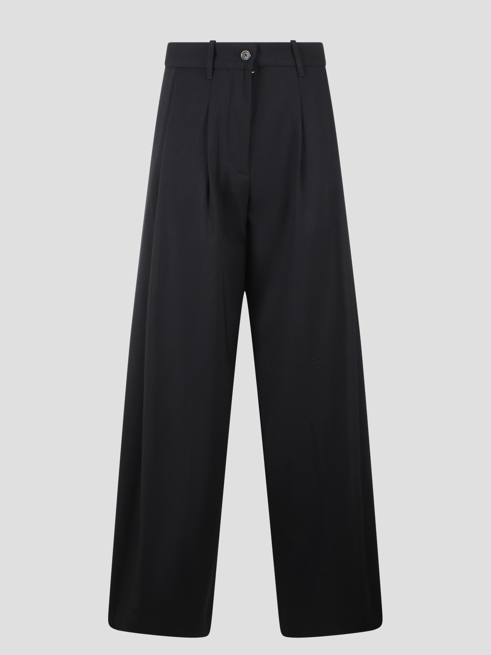 Shop Nine In The Morning Petra Trousers In Black