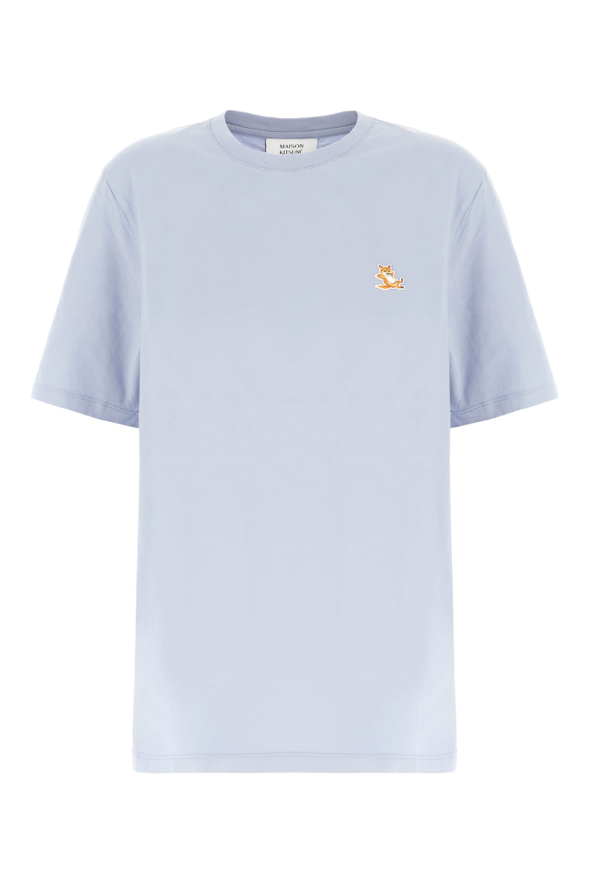 Maison Kitsuné Pastel Light Blue Cotton T-shirt