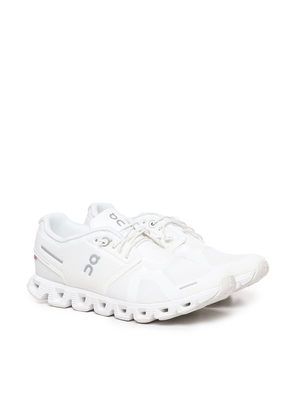 Shop On Cloud 5 Mesh Sneakers With Logo In White
