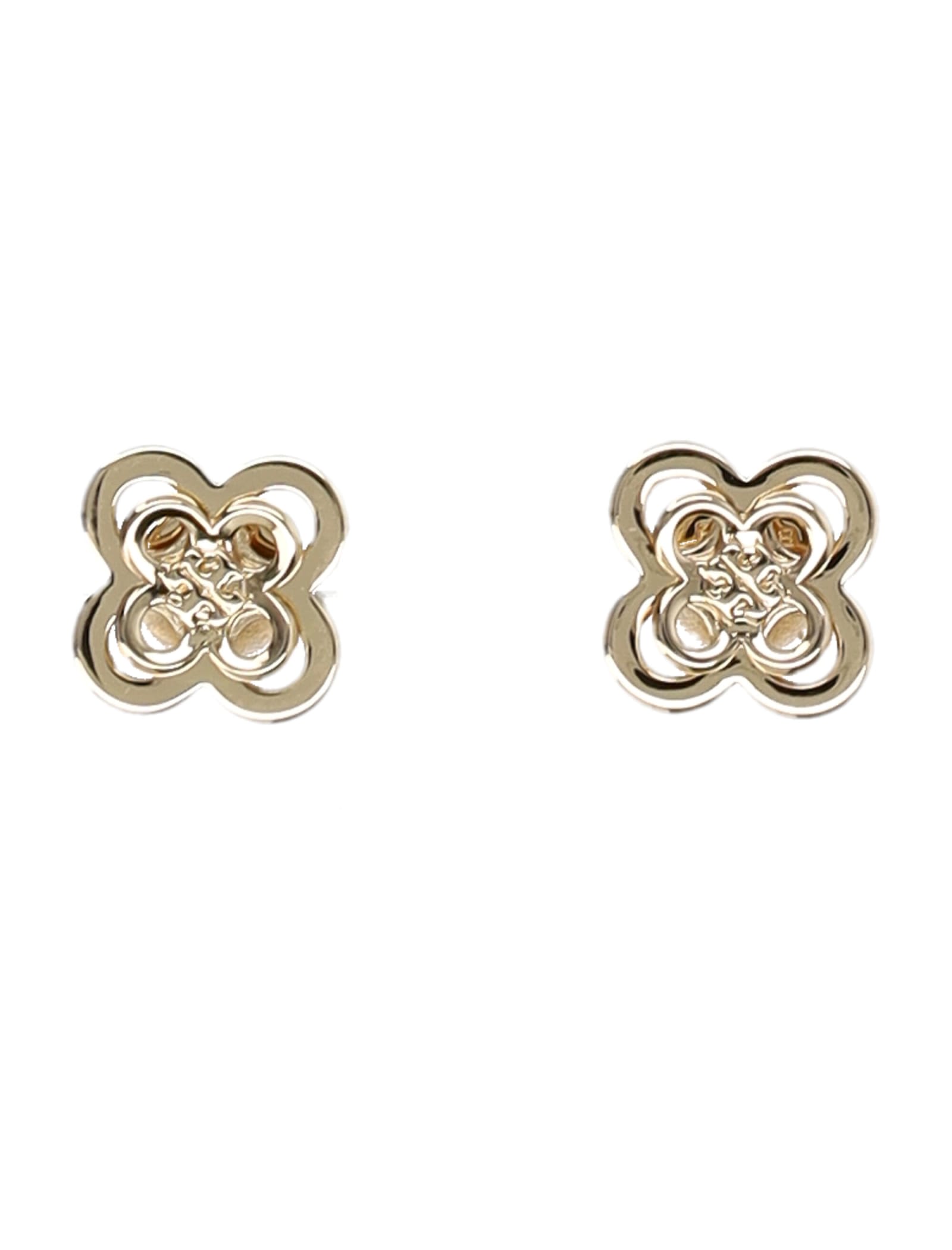 Kira Clover Stacked Stud Earring