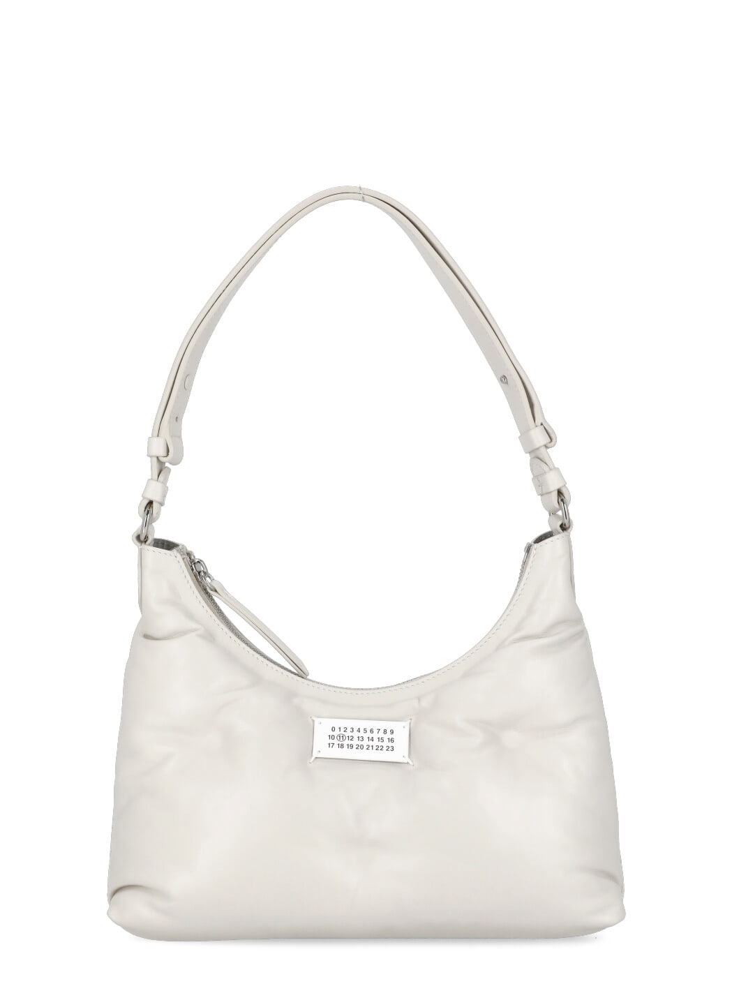 Maison Margiela Glam Slam Hobo Small Bag In Beige