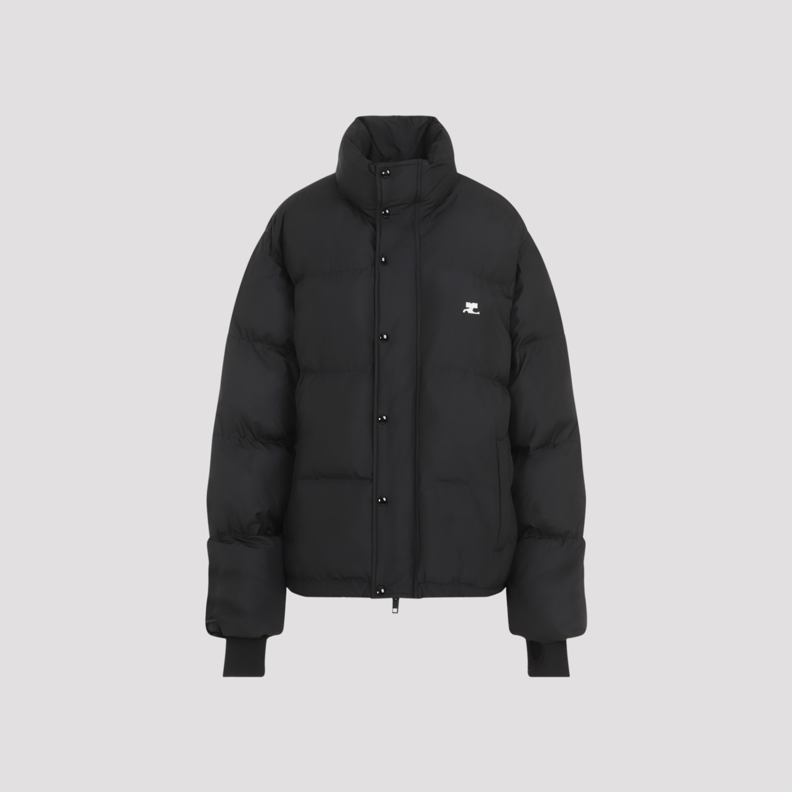 Courrèges Black Down Jacket