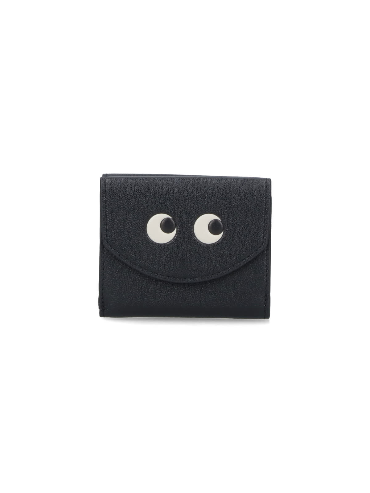 Anya Hindmarch Tri-fold Wallet Eyes In Black