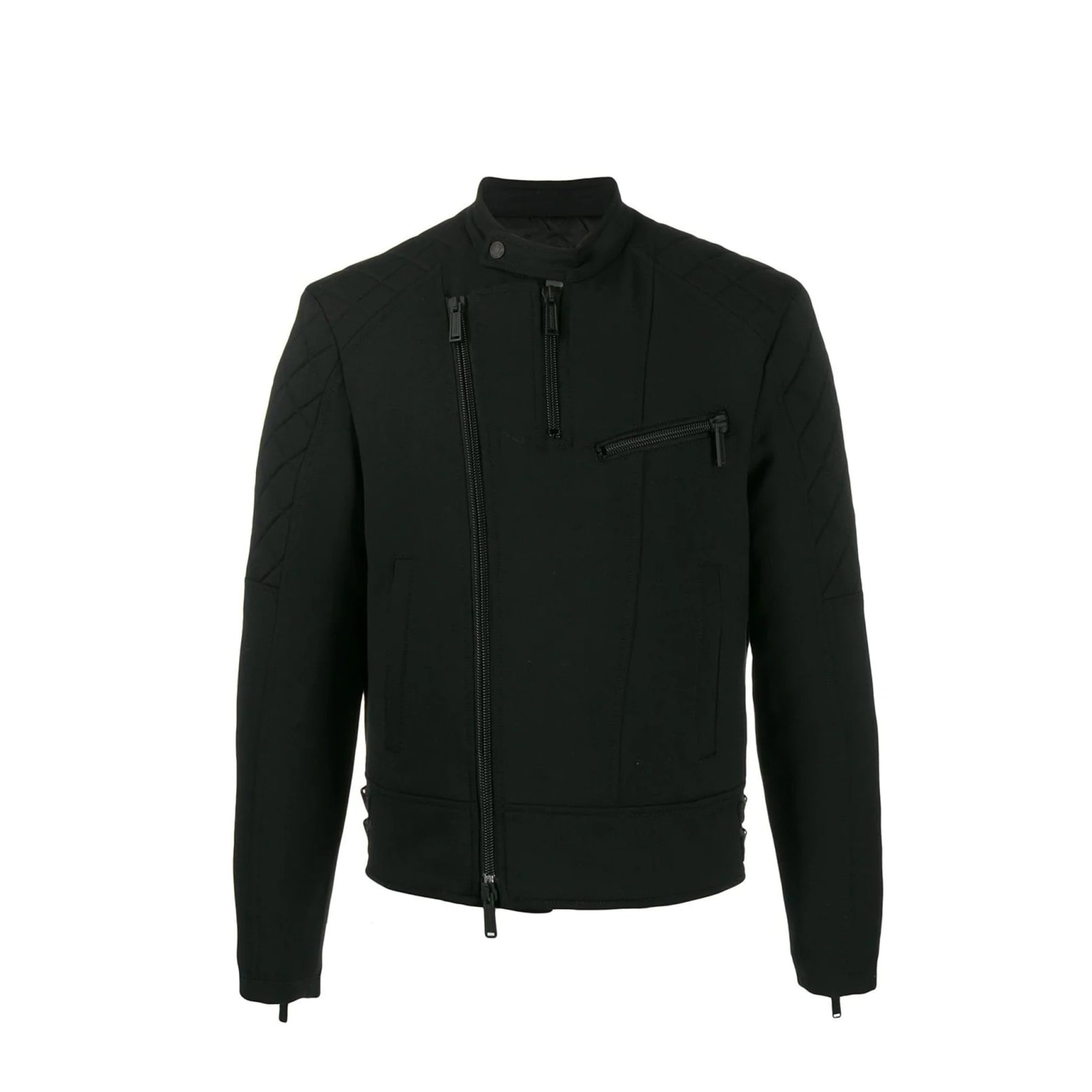 Dsquared2 Wool Jacket In Black