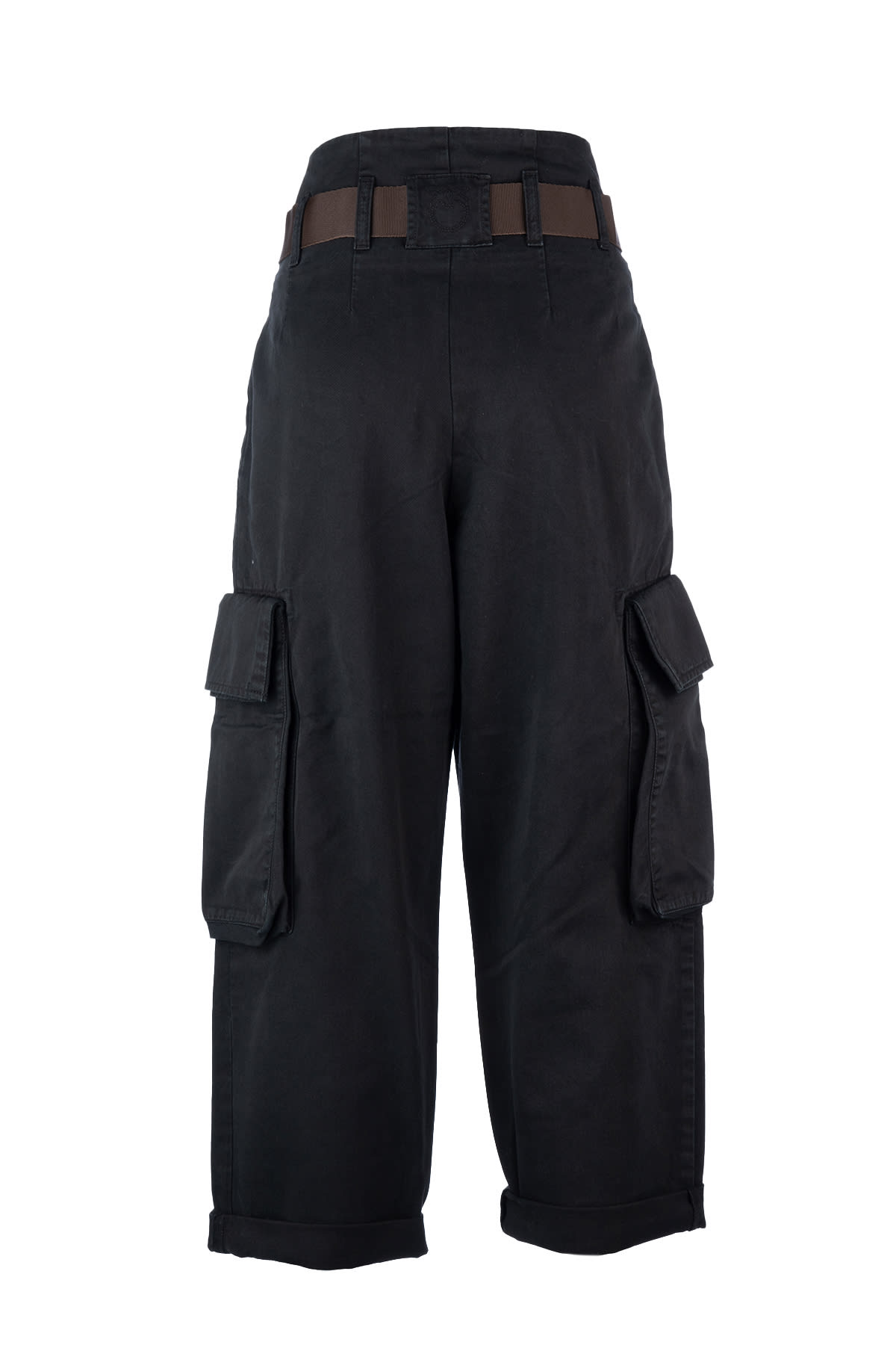 Shop Pinko Pantaloni In Nero