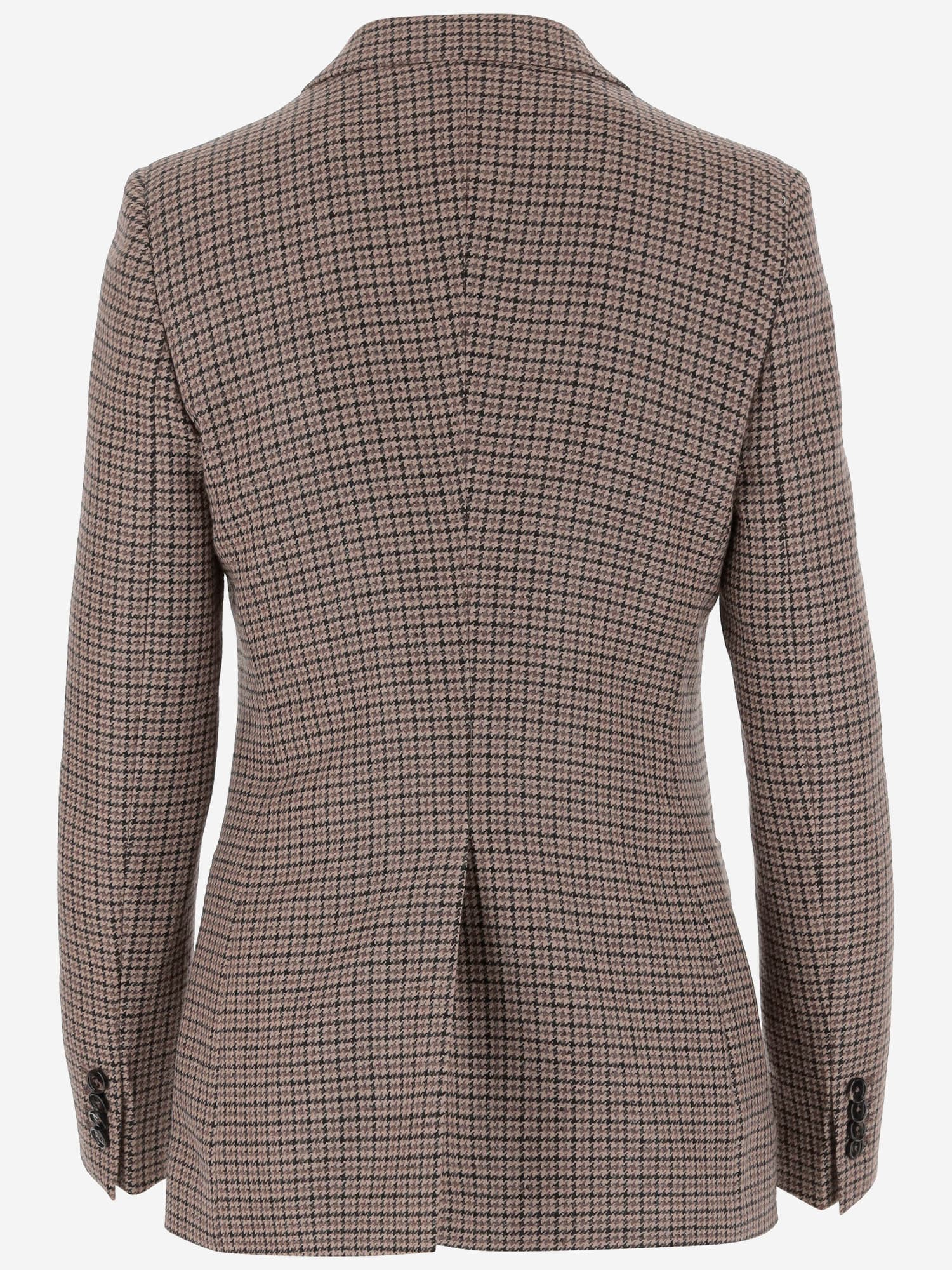 Tagliatore Virgin Wool Blend Jacket In Red