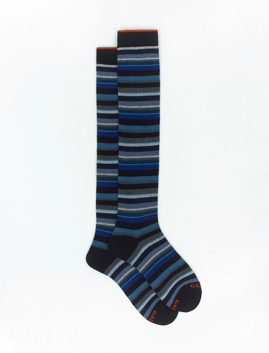Gallo Socks In Nero Blucina