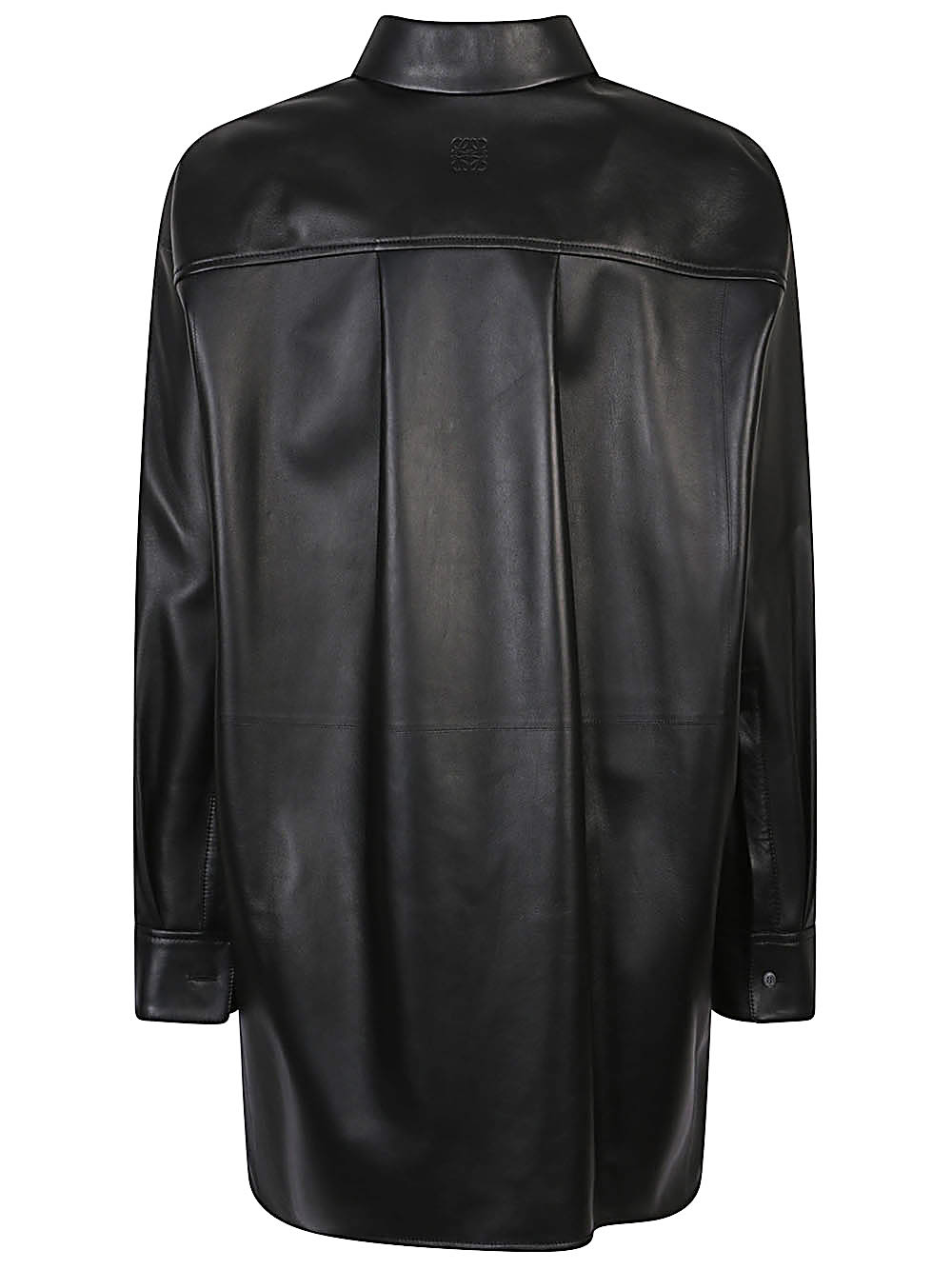 Loewe Lambskin Shirt In Black