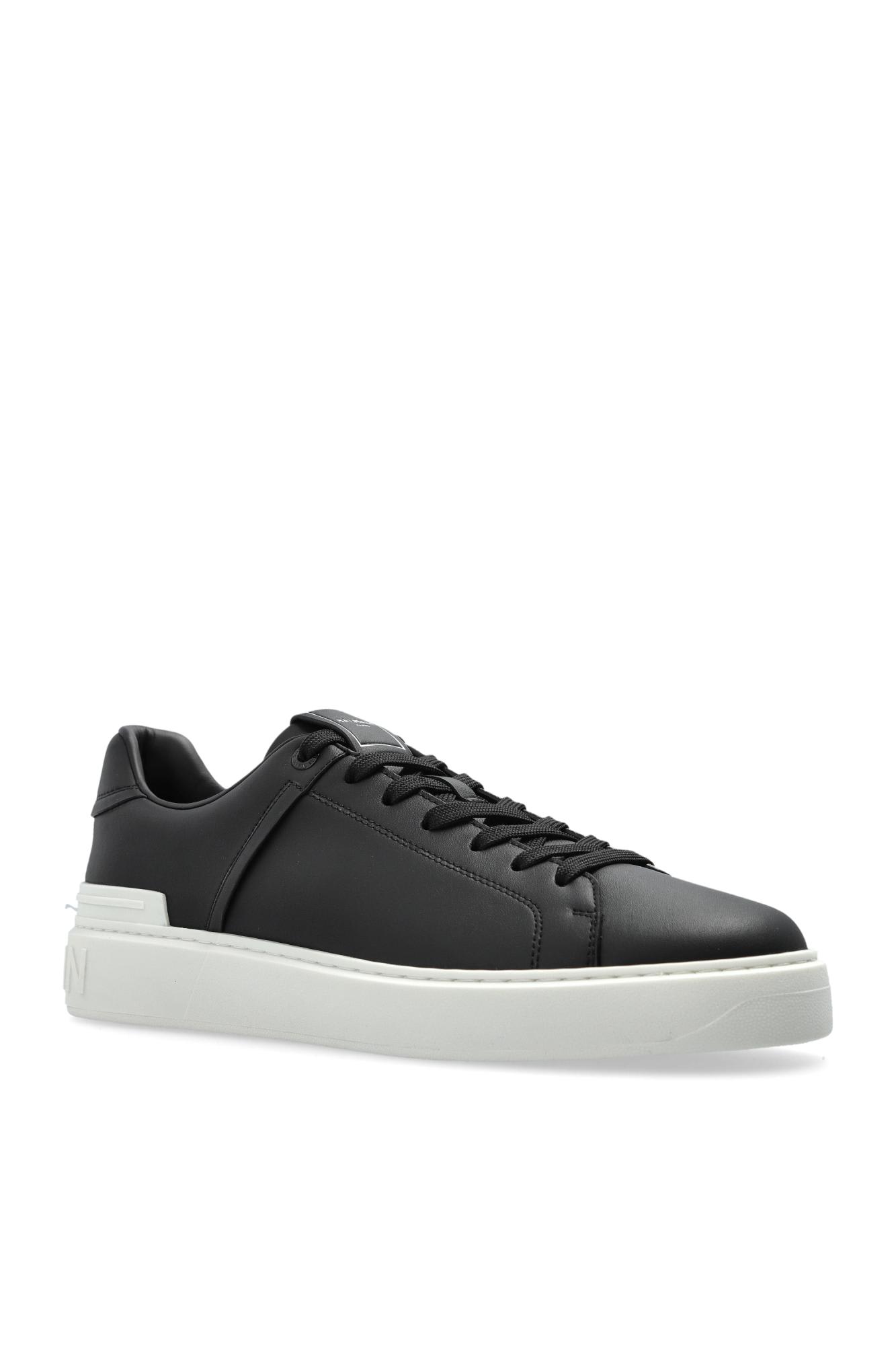 Balmain B-court Sports Shoes In Black