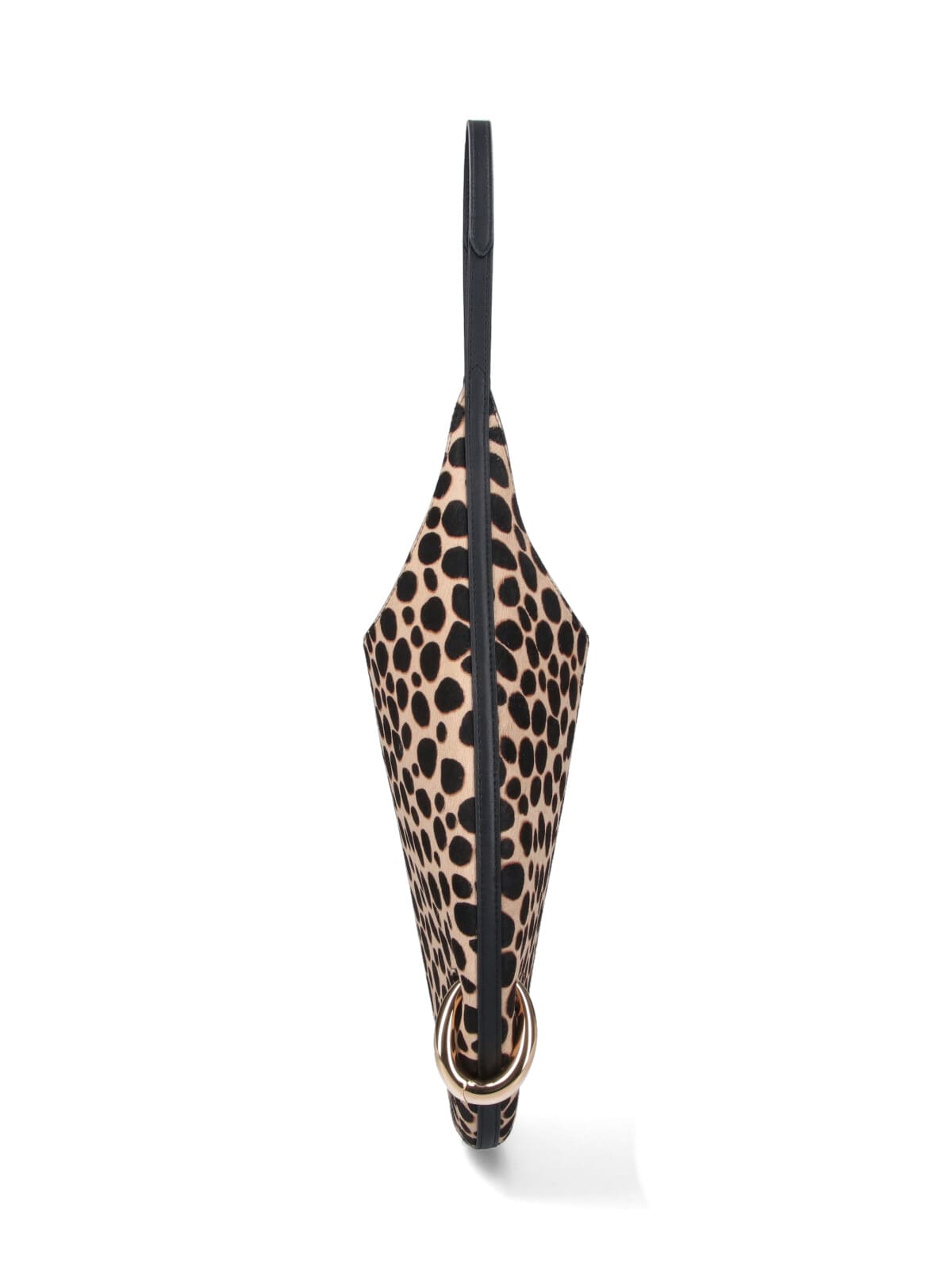 Tory Burch Animal Print Hobo Bag Pierced In Multi