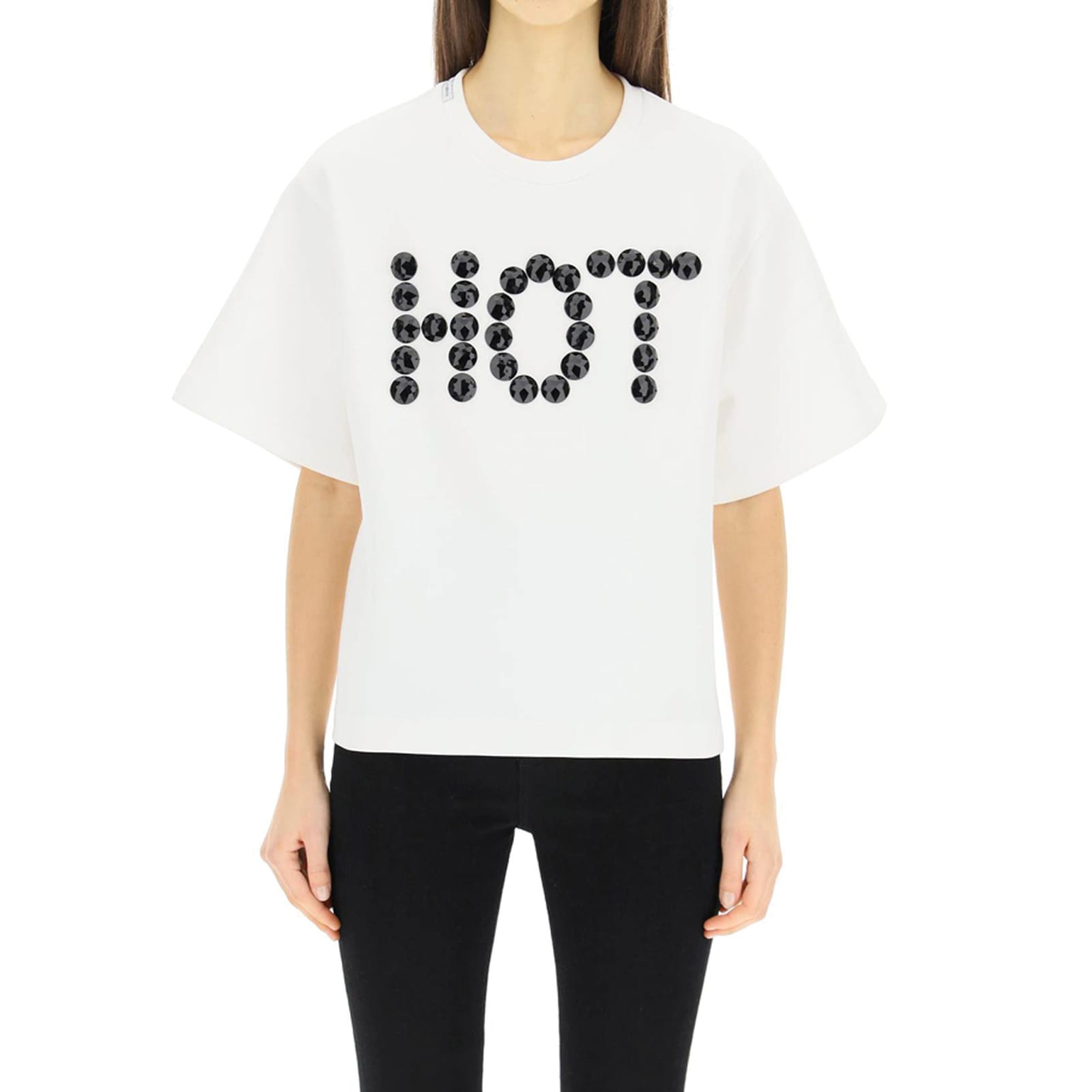 Shop Dolce & Gabbana Hot T-shirt In White