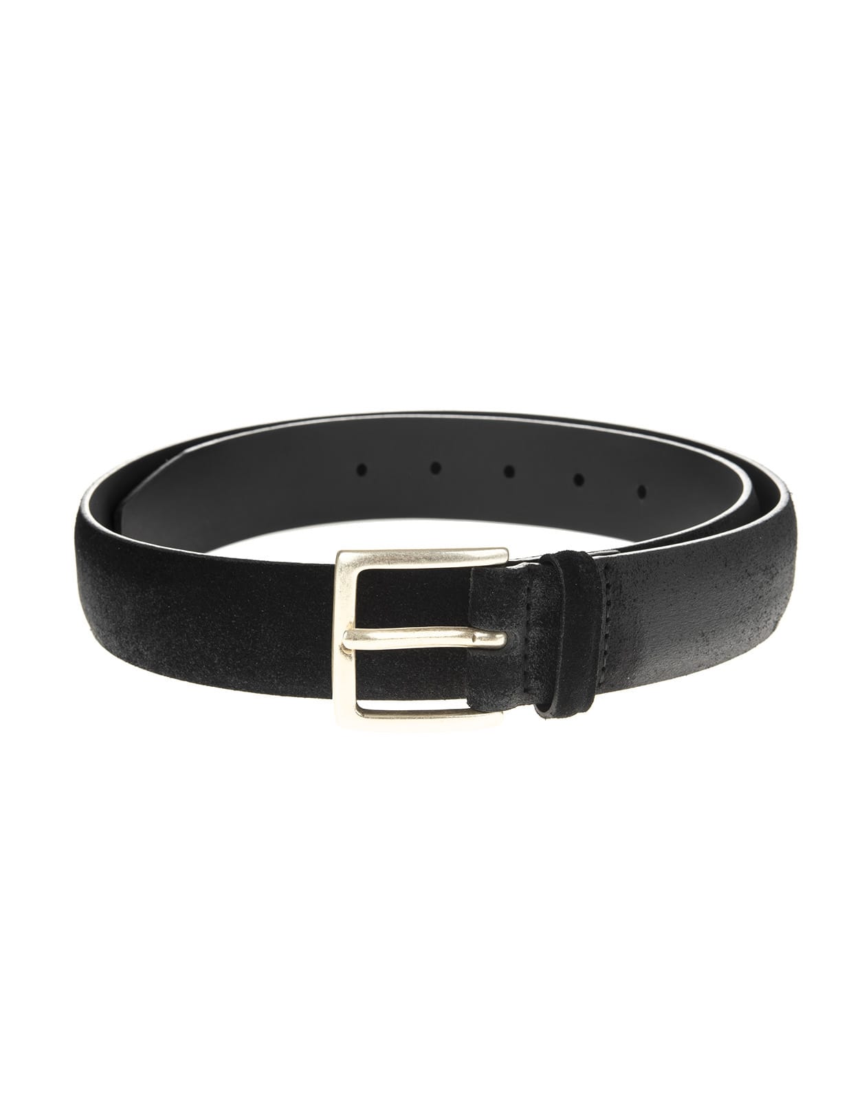 Bllack 3.5 Cm Suede Cloudy Belt