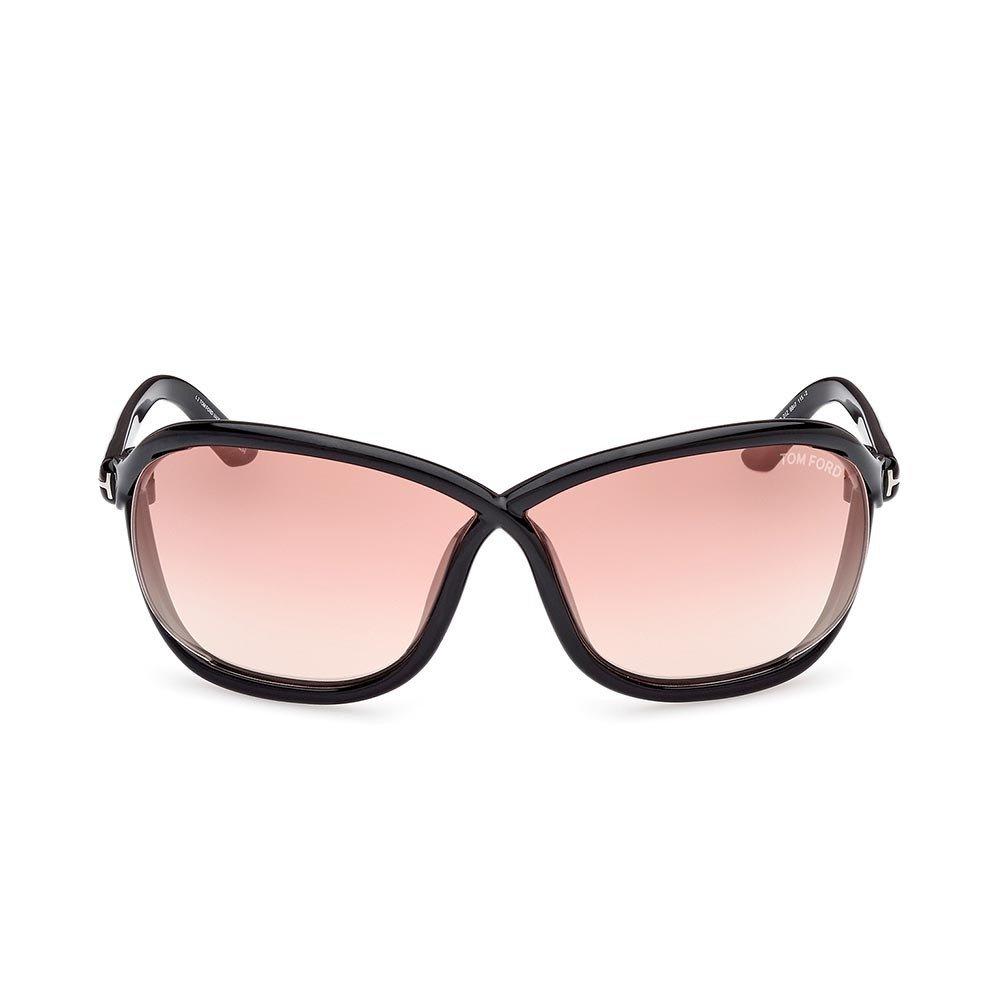 Shop Tom Ford Butterfly Frame Sunglasses In 01z