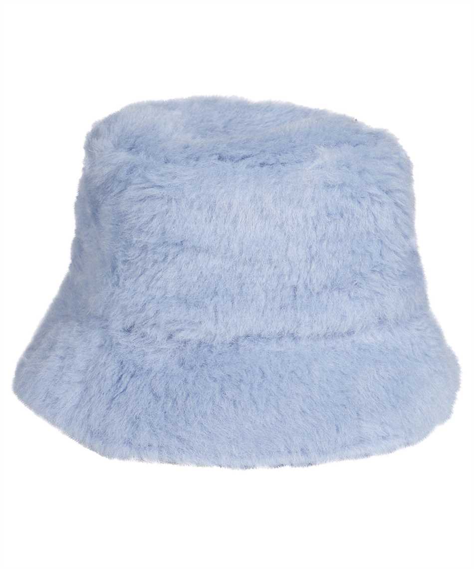 Max Mara Alpaca-wool Bucket Hat In Blue