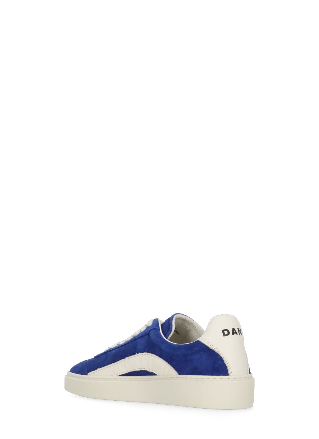 Dsquared2 Suede Leather Low-top Sneakers In Blue