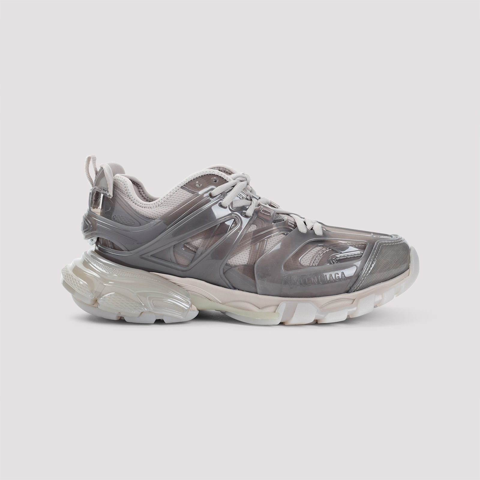 Shop Balenciaga Track Jelly Sneakers In Beige