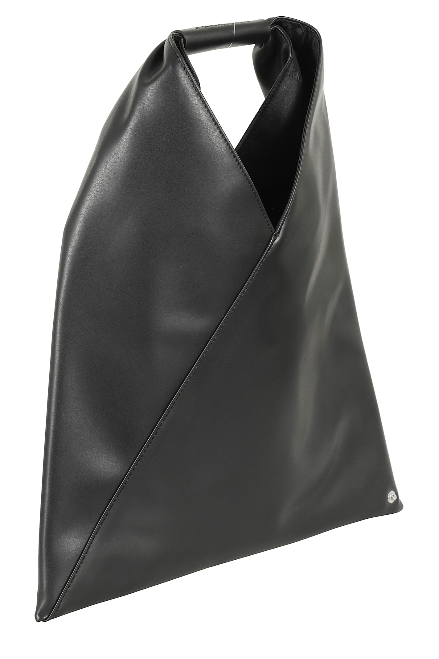 Mm6 Maison Margiela Mm6 By Maison Margiela Japanese-inspired Small Handbag With Top Handle In Black